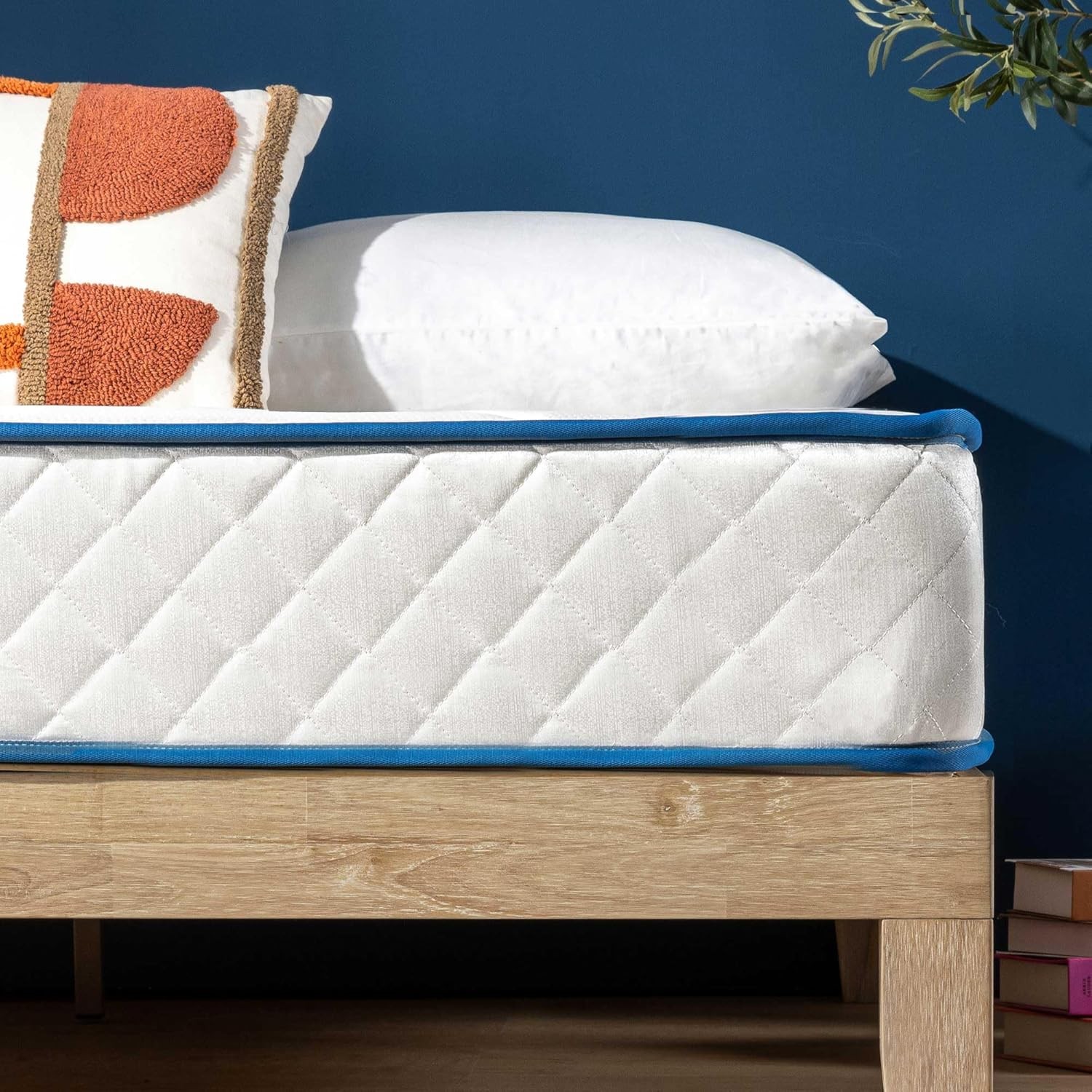 8 Inch Bonnell Spring Hybrid Mattress Tight Top Certified Safe Foams & Fabric
