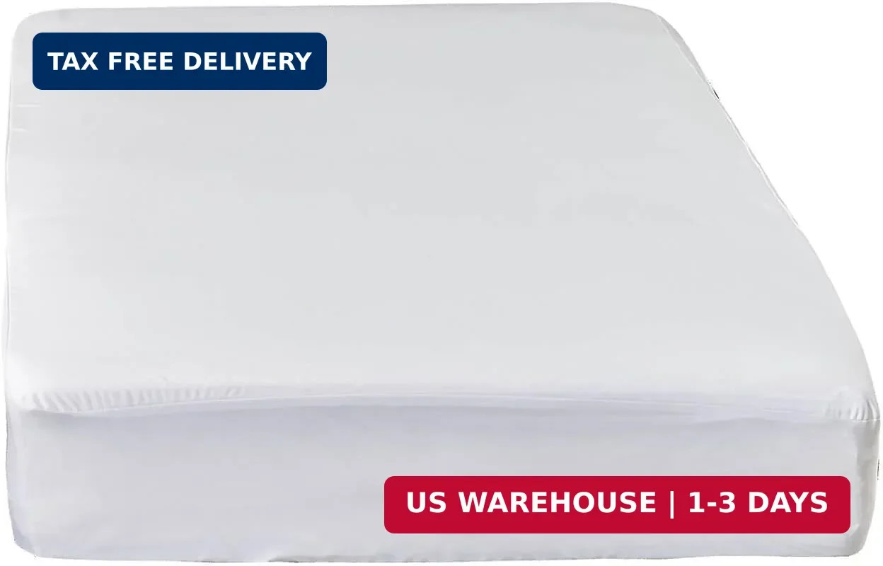 Kingnex Waterproof RV Bunk Mattress Narrow Twin 30×75, White