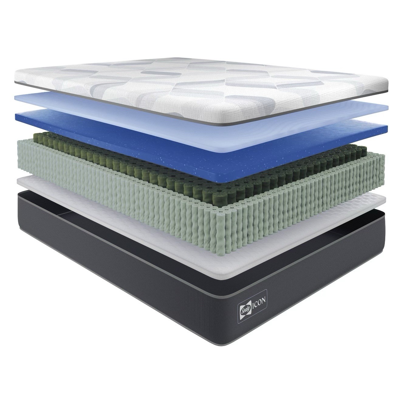 Sealy Posturepedic King 12″ Hybrid Mattress Mattress Medium Feel New in Box