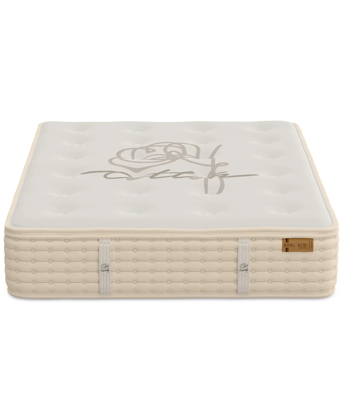 KING KOIL NATURAL ORCHID KING EUROTOP PLUSH MATTRESS NEW CLOSEOUT FAST SHIP