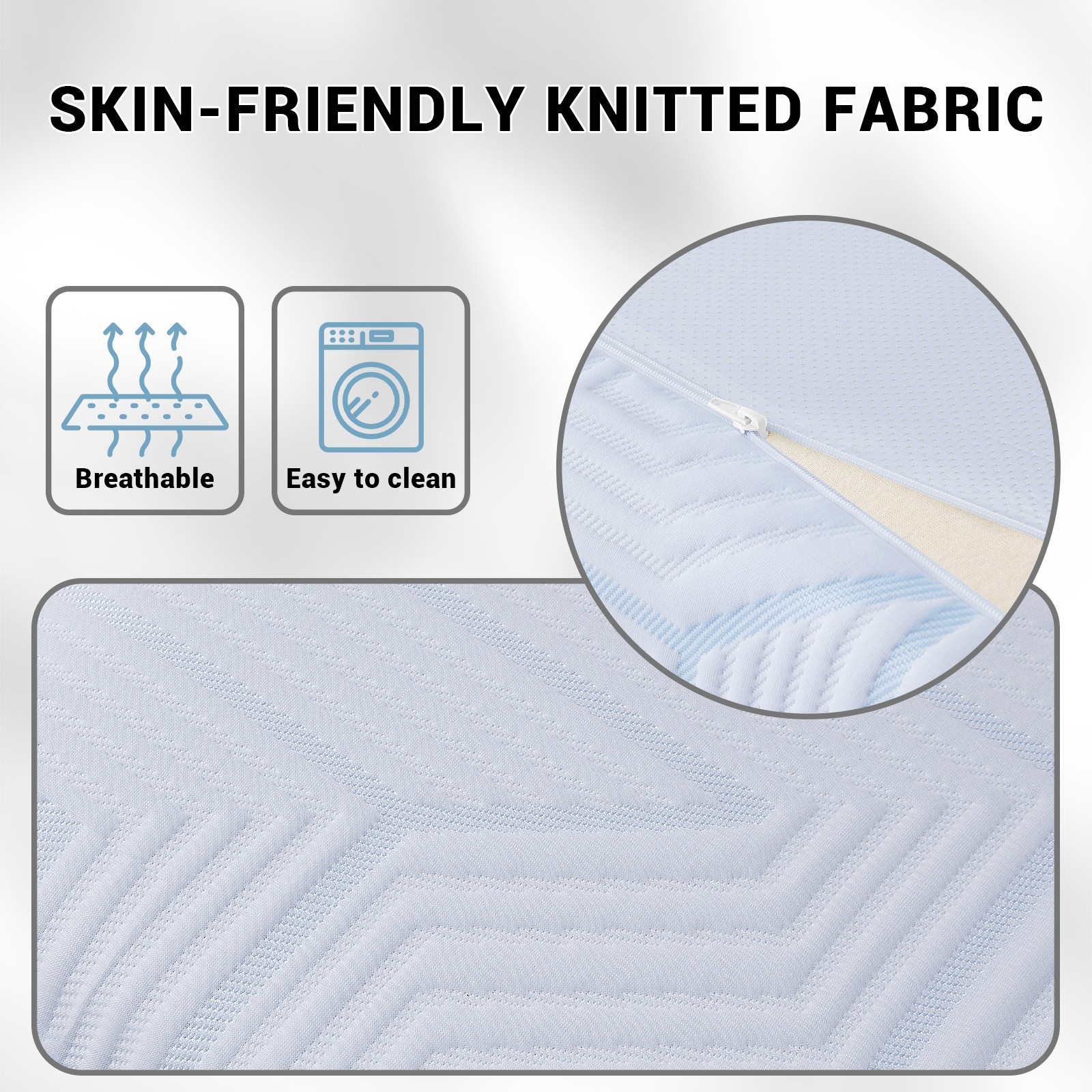 5″ 6″ Gel Memory Foam Mattress Medium Firm Twin Txl Full Queen Size Bed in a Box
