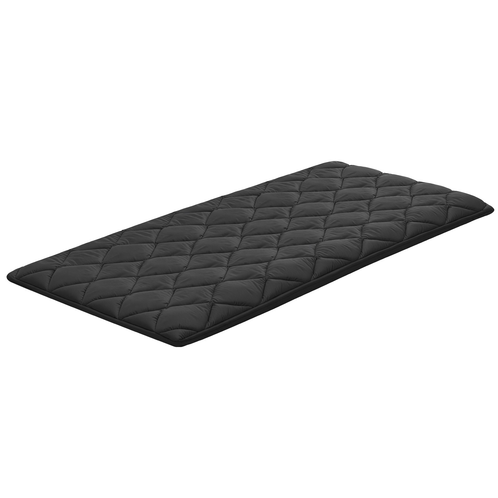 VEVOR Japanese Tatami Mattress Twin Foldable Futon Mat with Storage Bag Black