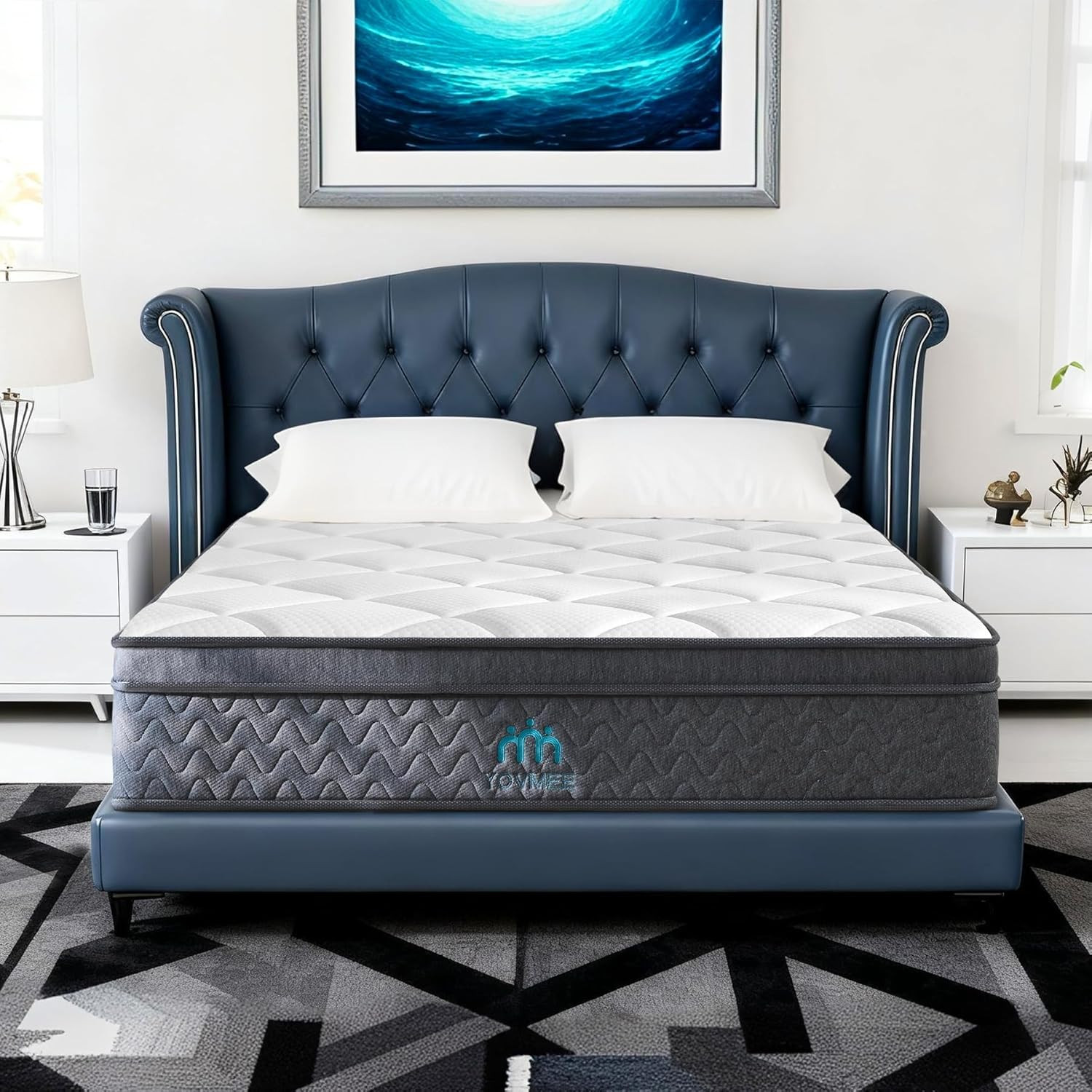 Twin Size Mattress 10 Inch,Twin Mattress in a Box for Cool Sleep Gel Memory Foam