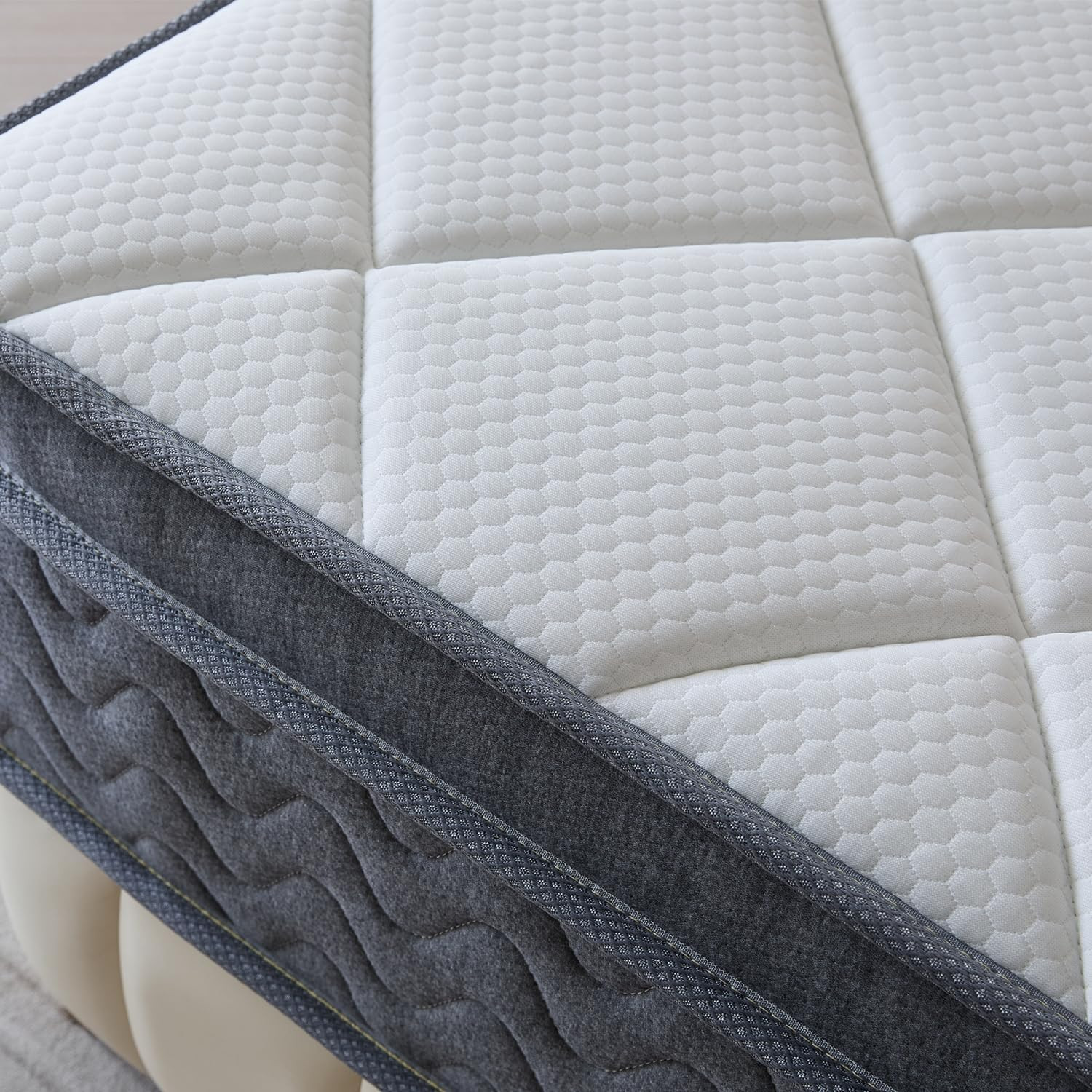 Twin Size Mattress 10 Inch,Twin Mattress in a Box for Cool Sleep Gel Memory Foam
