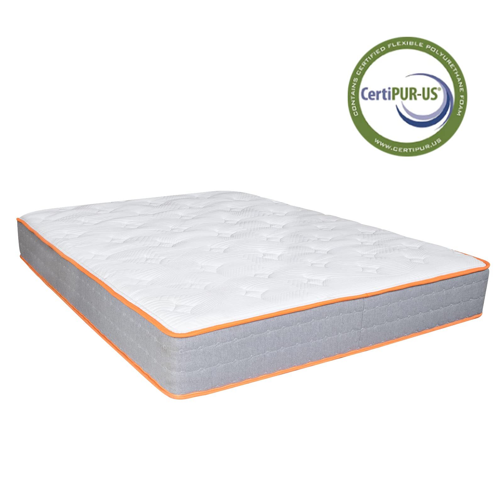 OUUI 10 inch Hybrid Mattress, Gel Memory Foam Individually Pocketed Spring