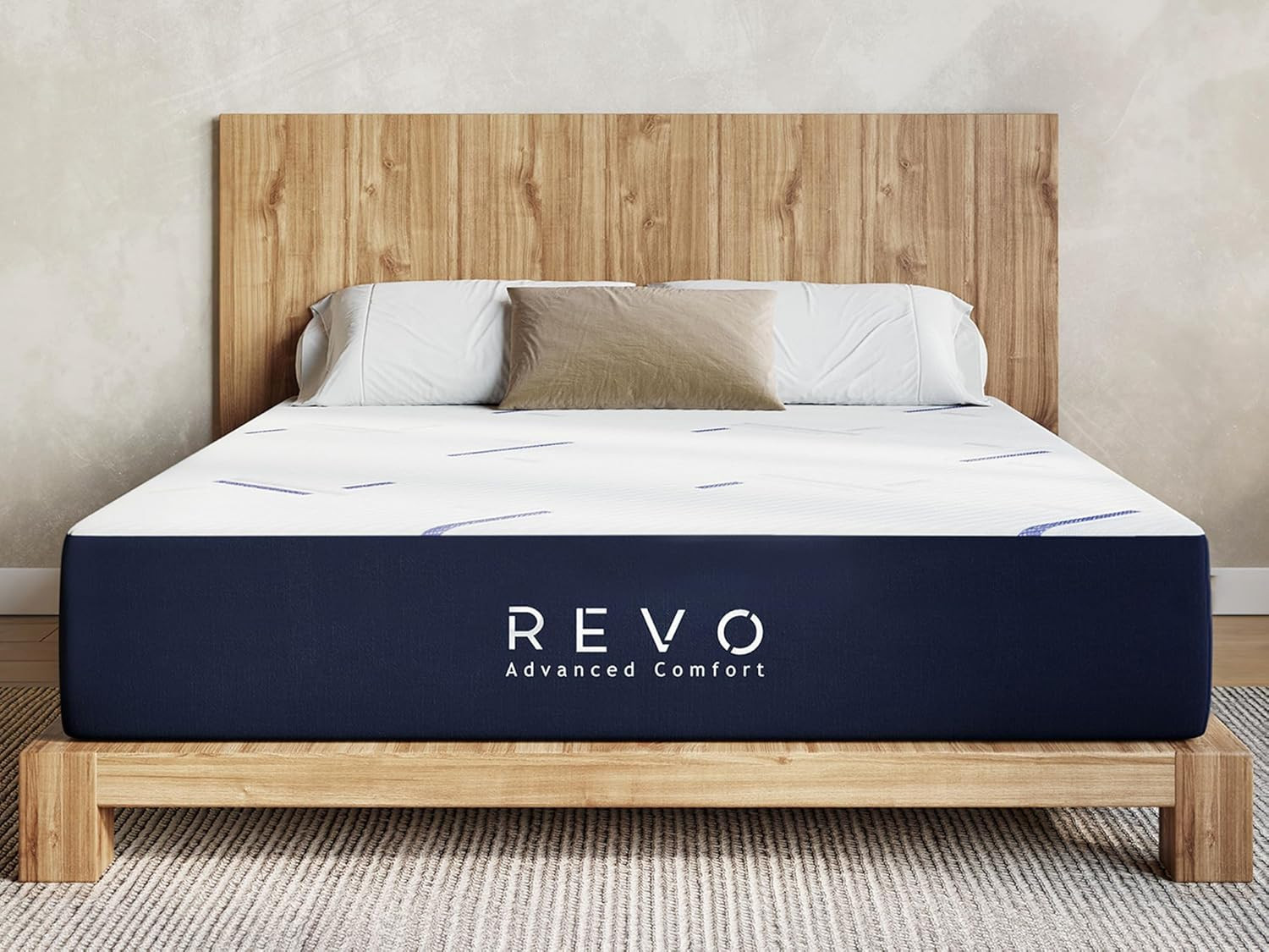 12-Inch Queen Gel Memory Foam Mattress for Cool, Restful Sleep