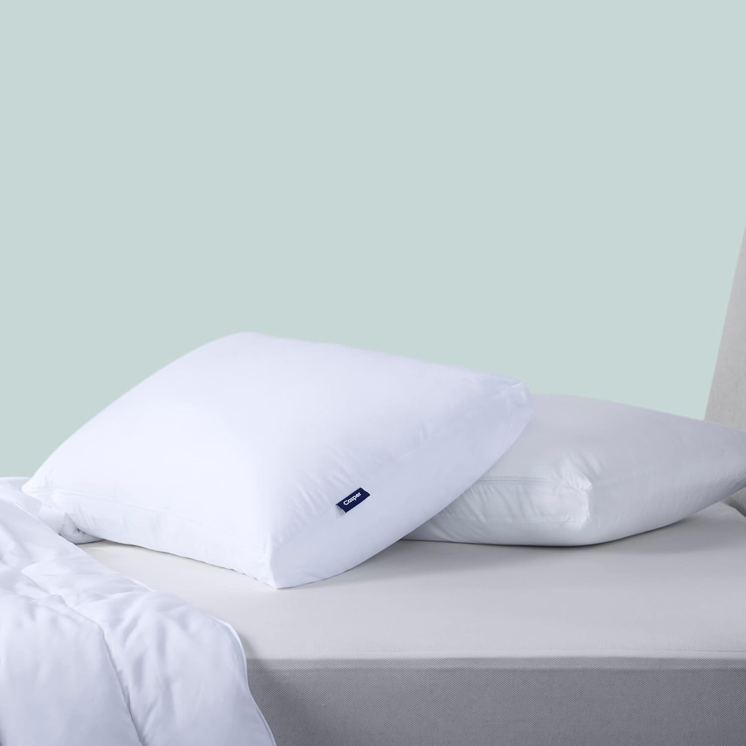Sleep Original Hybrid Queen Mattress & Pillow Set – White, 2 Pack