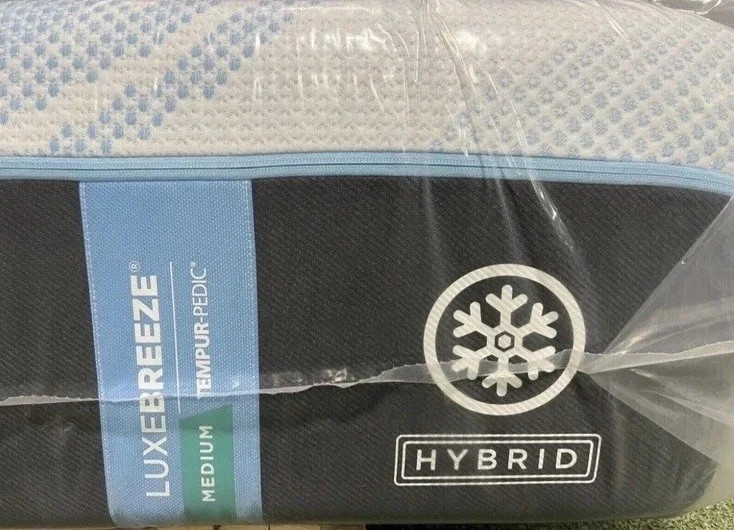 Tempurpedic LuxeBreeze Medium Hybrid California King Mattress Only!