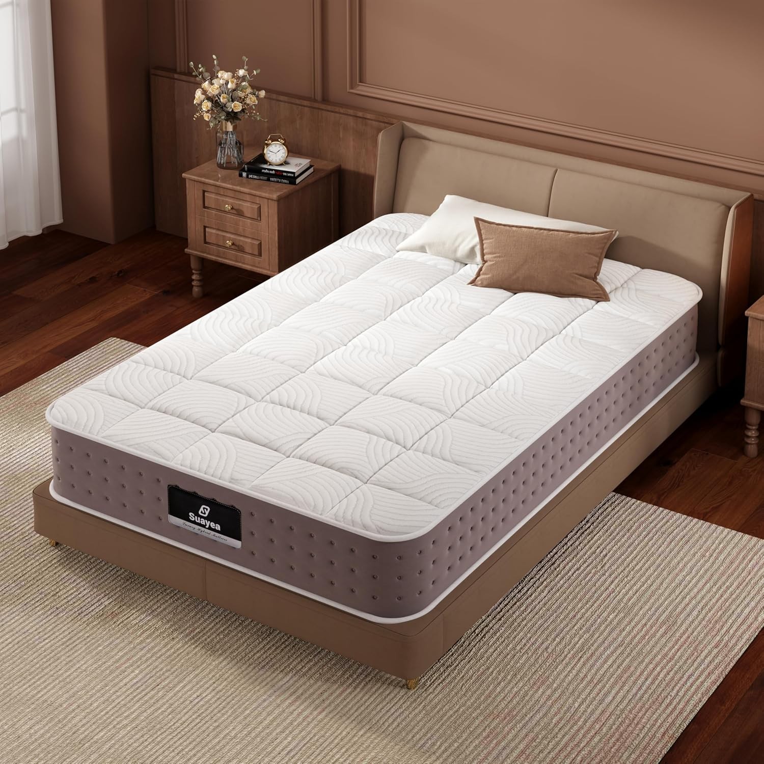 Hybrid Mattress in a Box, Cooling Gel Memory Foam Mattresses