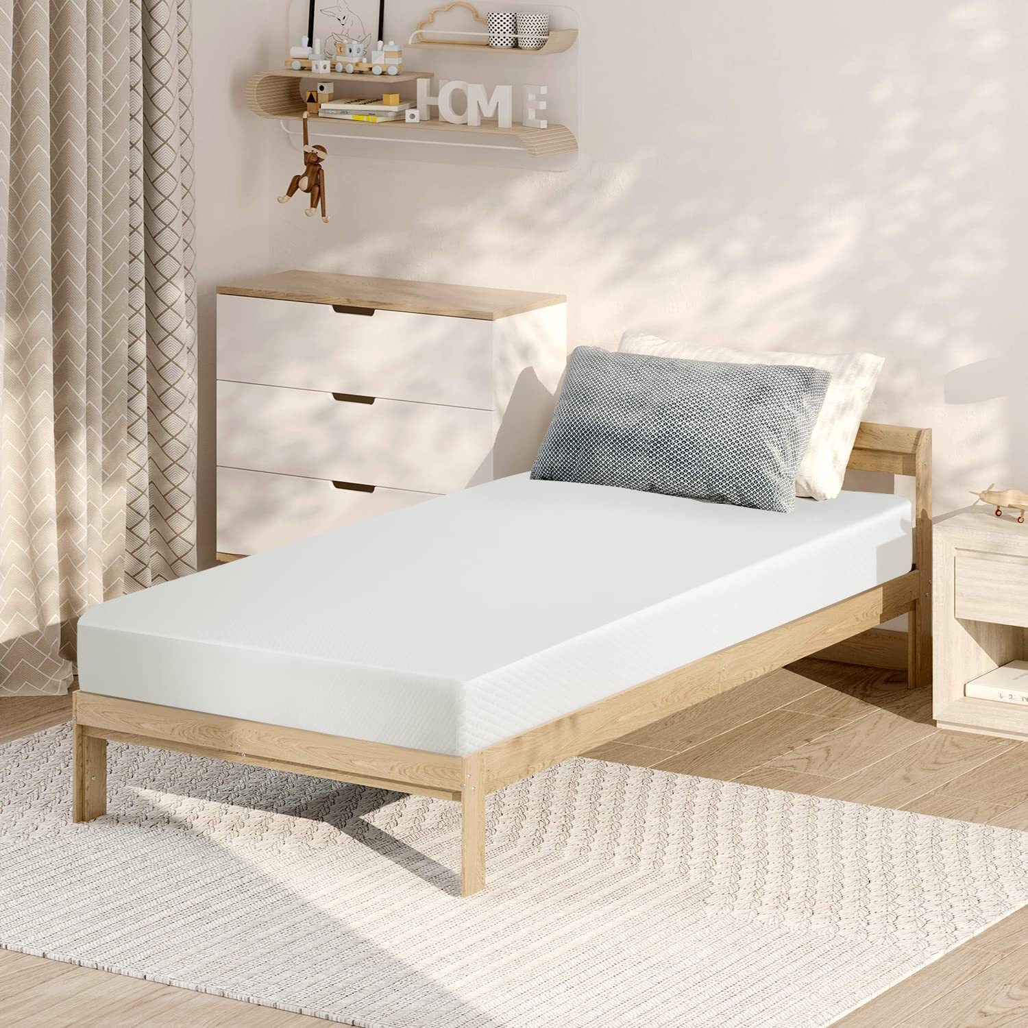 6″ 8″ 10″ Gel Memory Foam Mattress Cool Twin Full Queen King Mattress In A Box