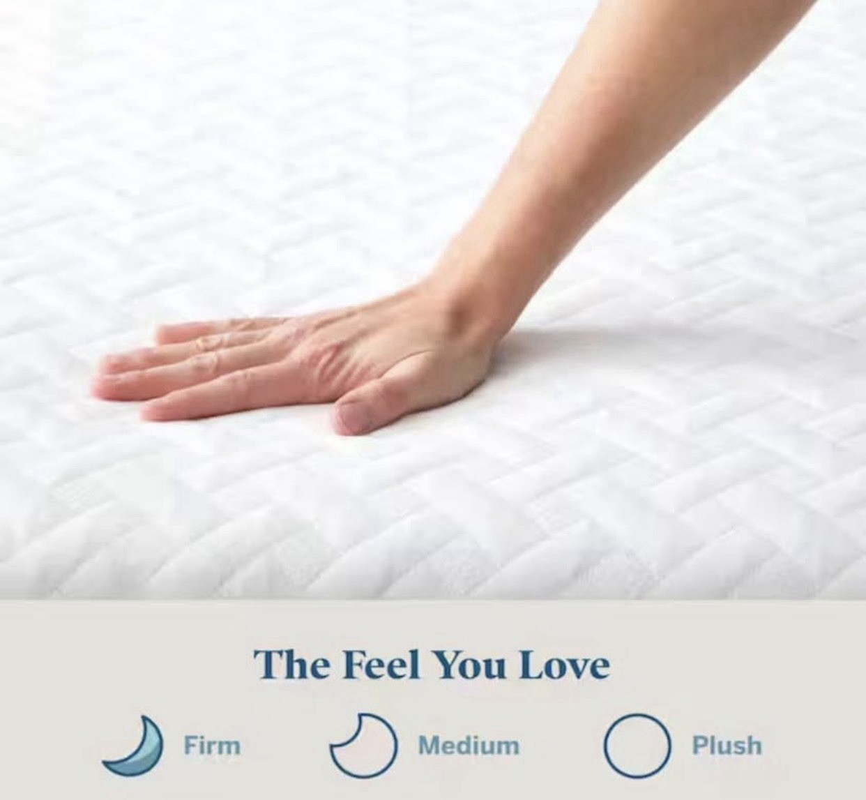 10 in. Firm Gel Memory Foam Tight Top California King Mattress