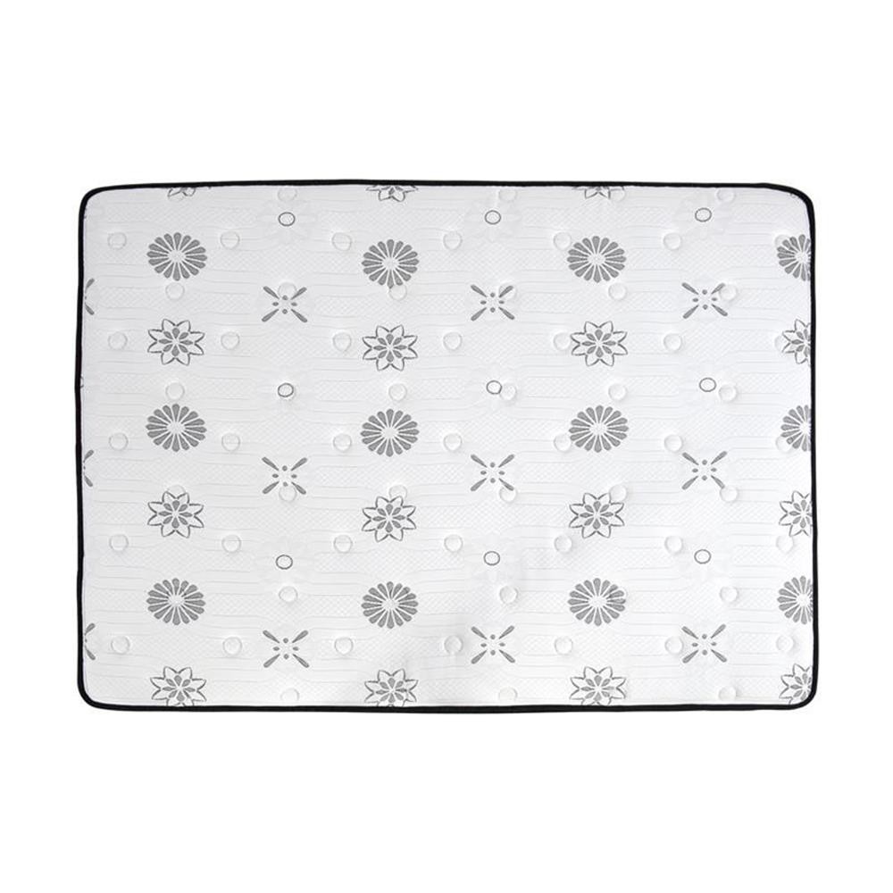 Lexicon Homelegance Bedding 12″ Fabric Eastern King Hybrid Mattress in White
