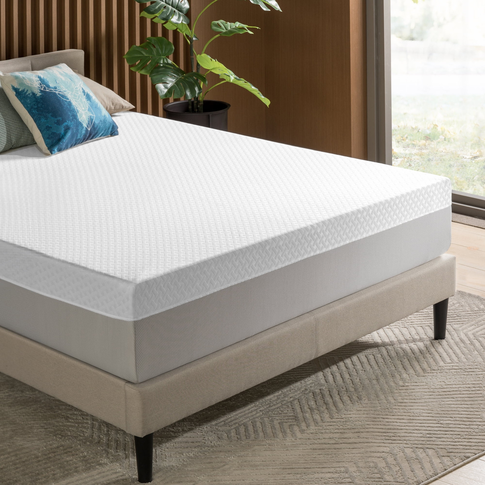 Cooling Airflow 10″ Hybrid Mattress in a Box, Adult, Queen