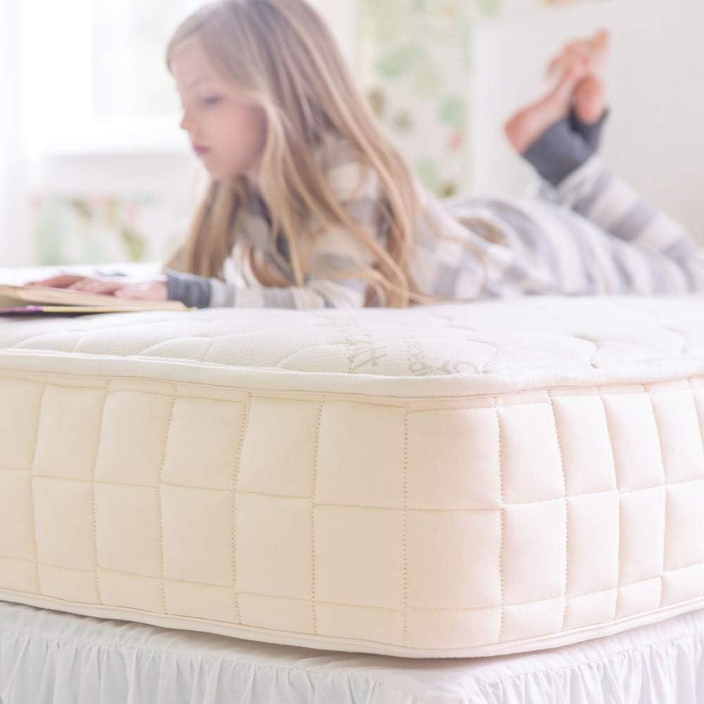 Verse Organic Kids Queen Mattress – Firm, Waterproof, Perfect for Bunk Beds