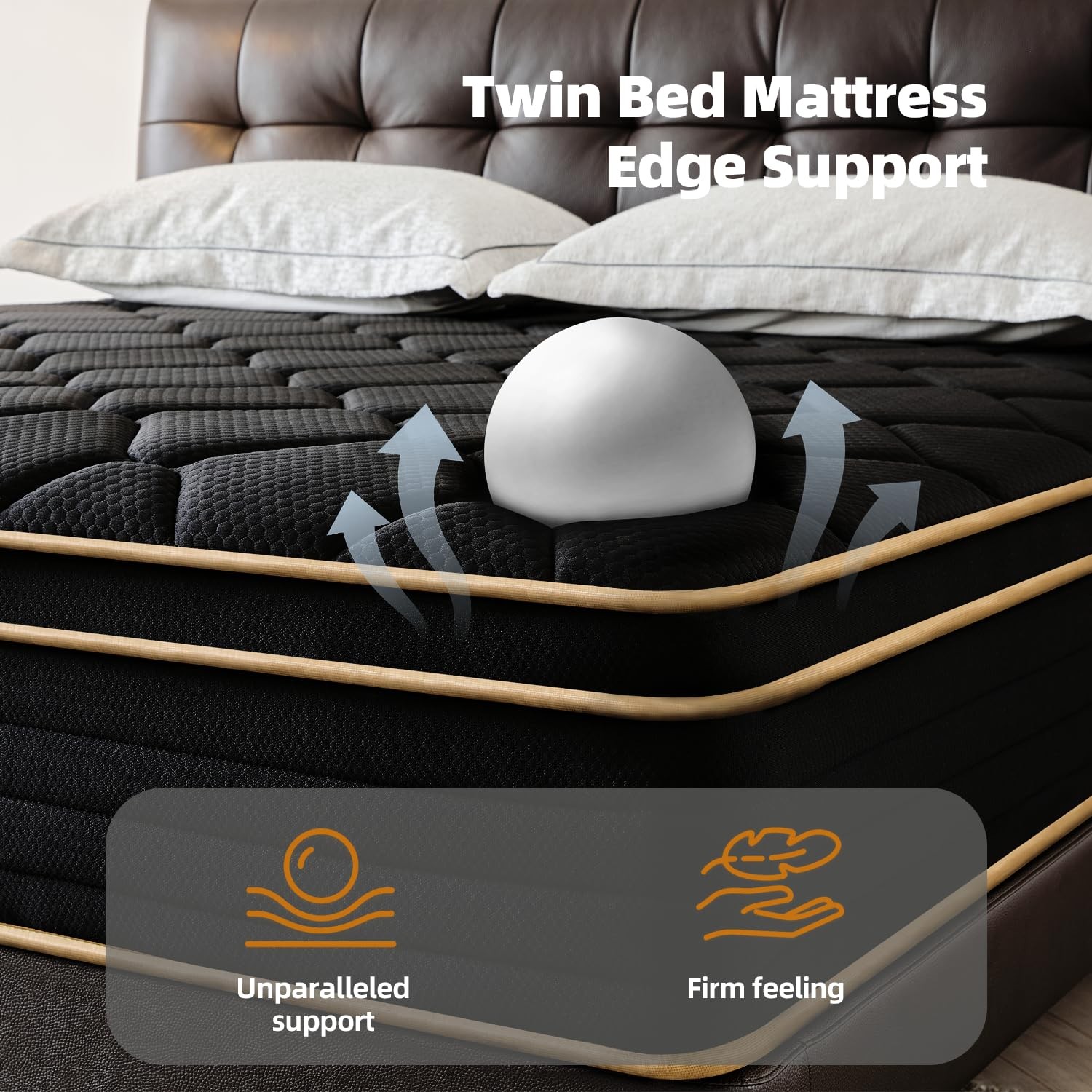 10 Inch Twin Size Bed Memory Foam Mattress Comfort Cooling Gel Relief