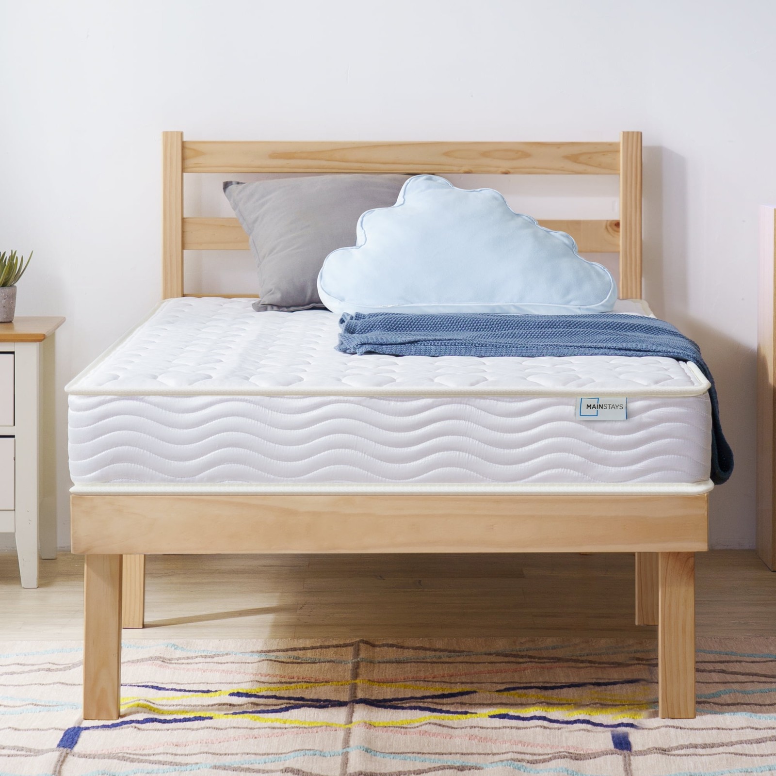 6″ Innerspring Tight Top Mattress with Gel Foam, Twin