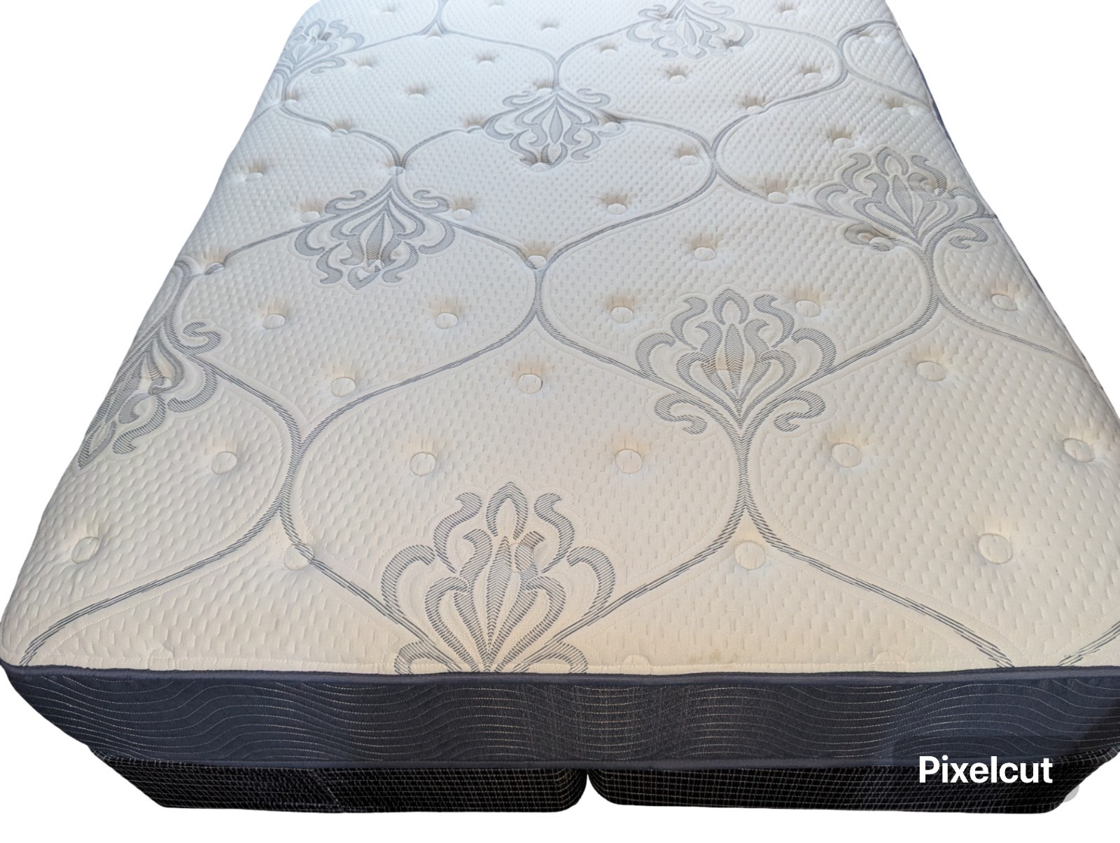 Restonic Luxury Queen Mattress – Never Used – Box Spring & Frame Included