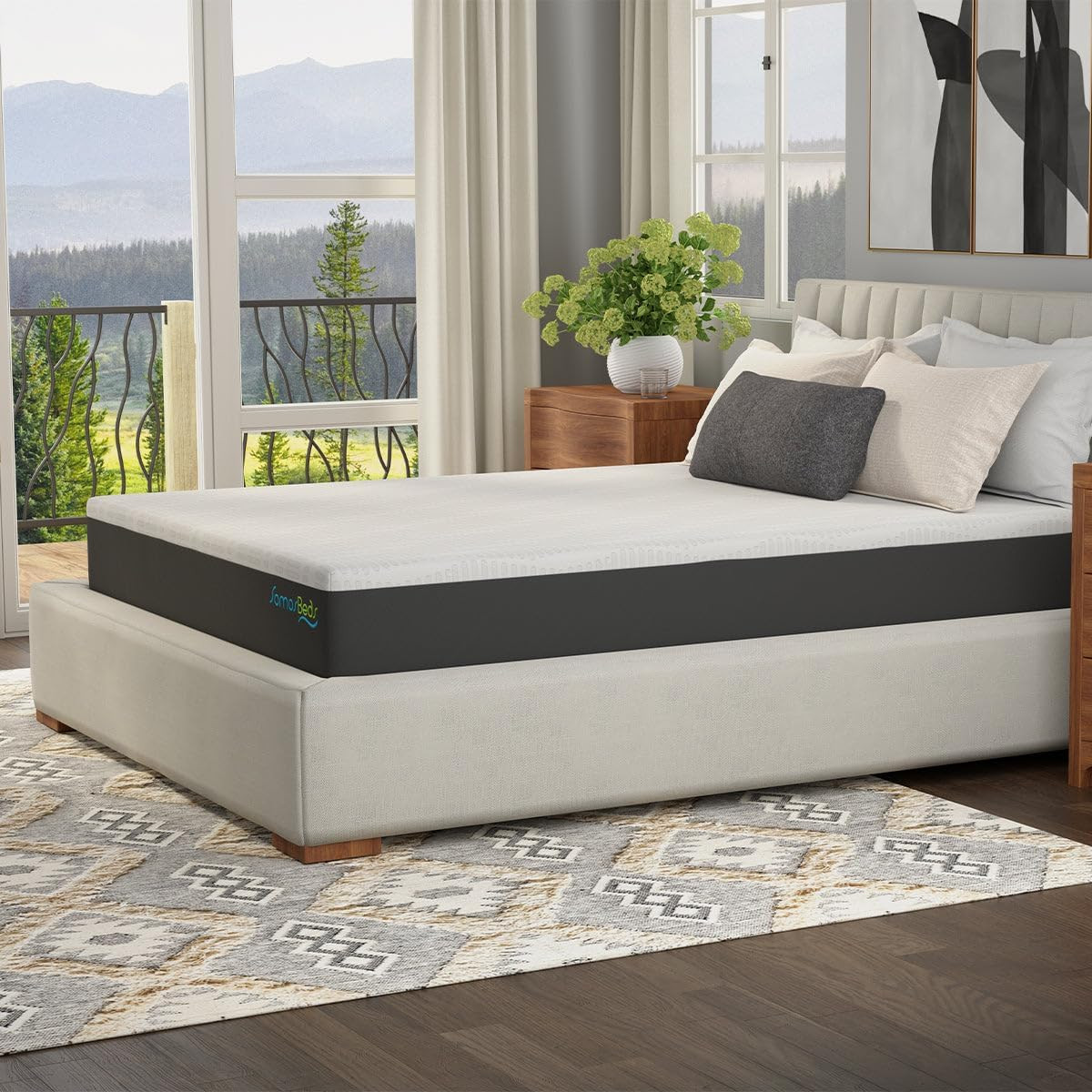 10-Inch Twin Gel Memory Foam Mattress – Medium Firm, Easy to Ship in a Box