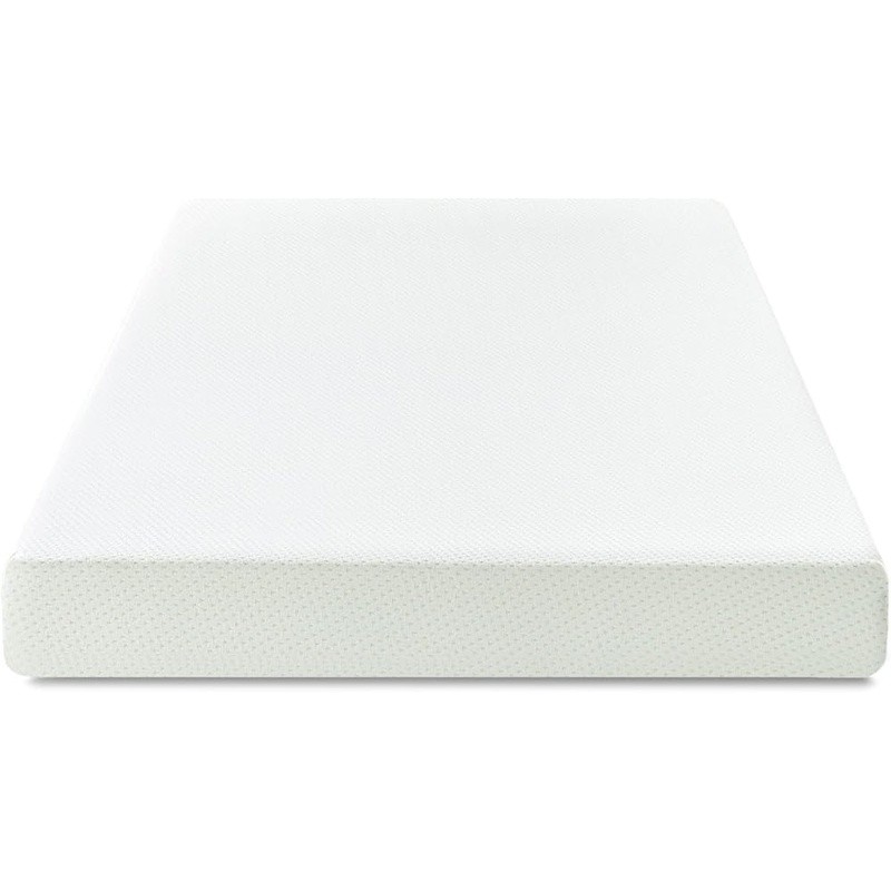 5 Inch Twin Green Tea Memory Foam Mattress Fiberglass free Medium Firm
