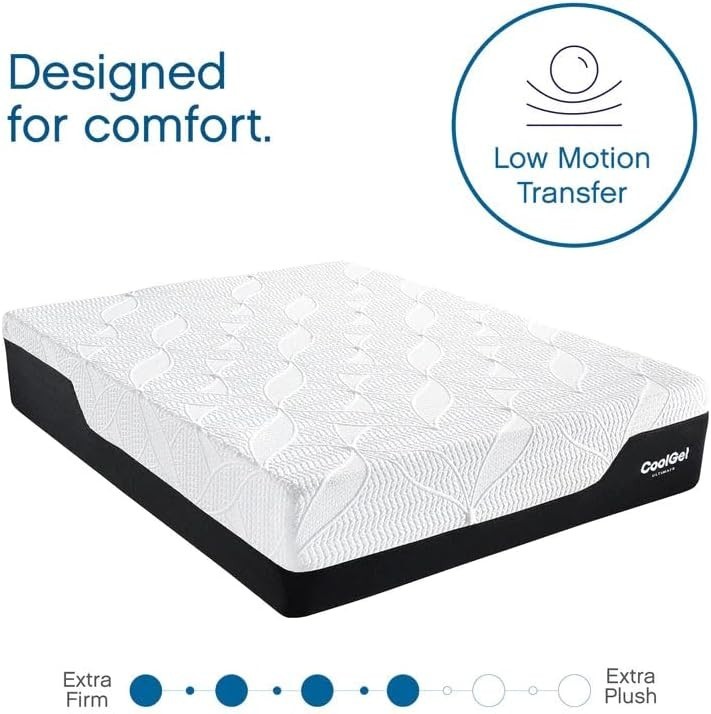 Memory Foam 8-Inch Mattress, CertiPUR- Certified, Mattress in a Box, Queen, W…