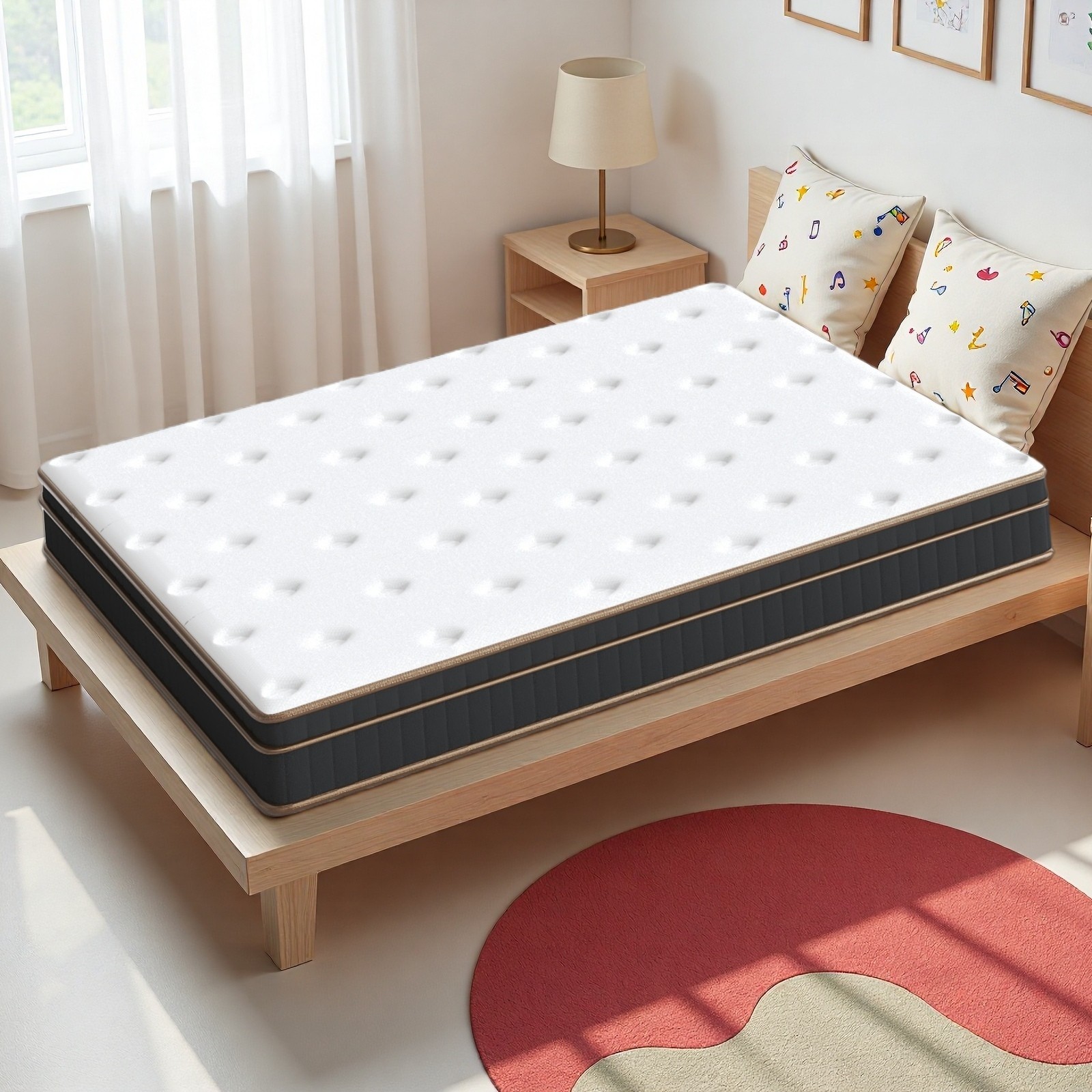 Full Innerspring Mattress 12-Inch – Breathable, Medium Firm For Dorms & Guests