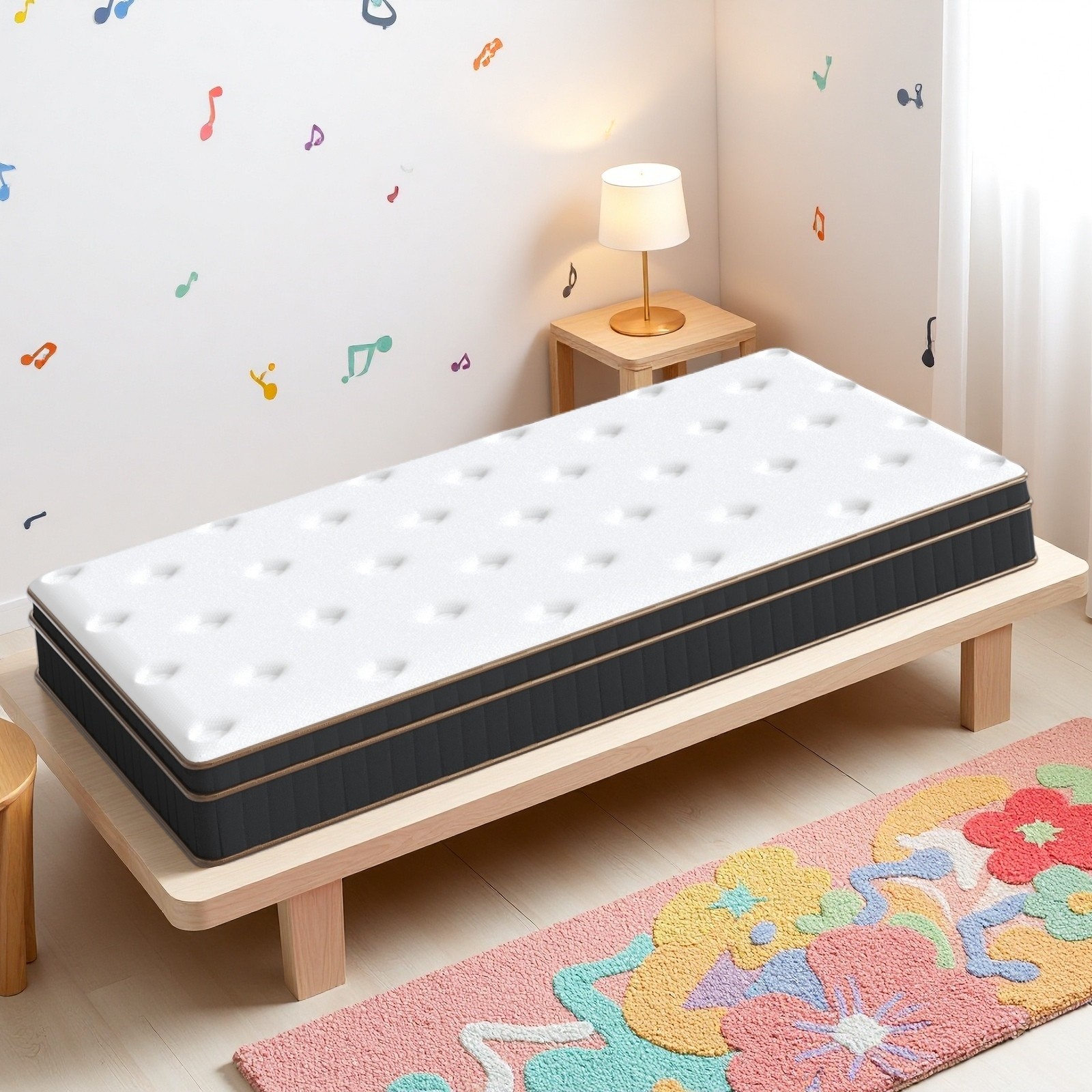 Twin Innerspring Mattress 10″ – Medium Firm Breathable For Dorms Guests