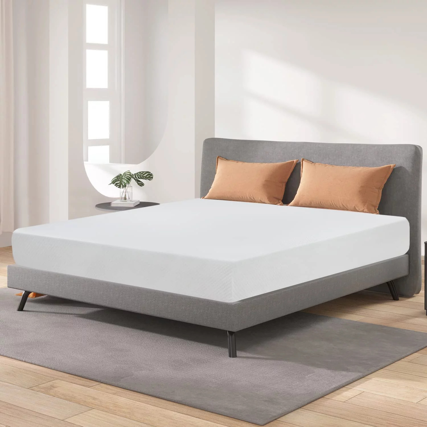Colchon De Espuma 76×80 Viscoelastica 6 Pulgadas Para Cama King Size En Oferta