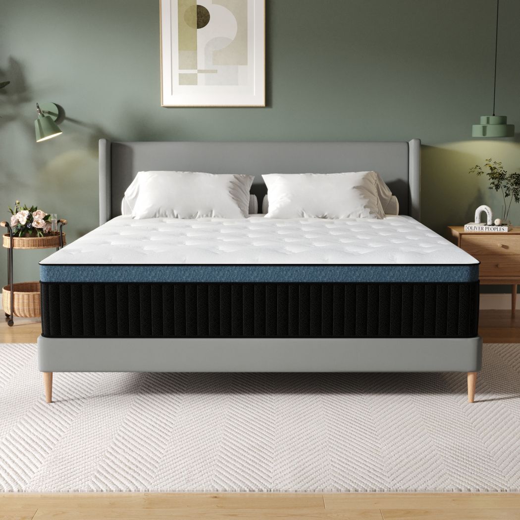 12″ 14″ Mattress Twin Full Queen King Pocket Spring Gel Memory Foam Bed in a Box