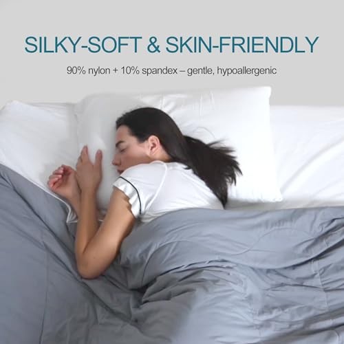 Moonrite Cooling Blanket Full/Size – Q-max 0.45 Japanese Arc-Chill Queen Grey