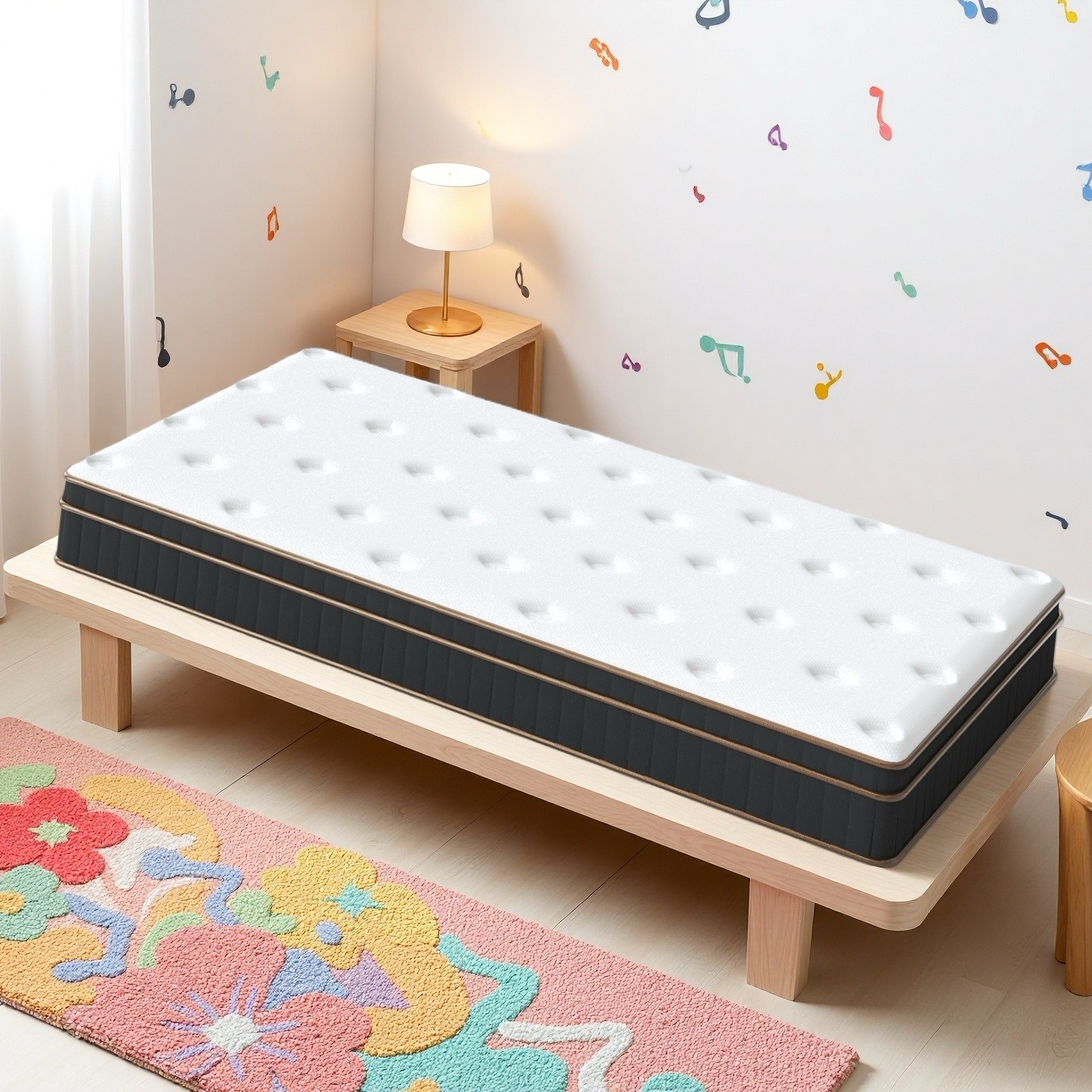 Twin Innerspring Mattress 10″ – Medium Firm Breathable For Dorms Guests