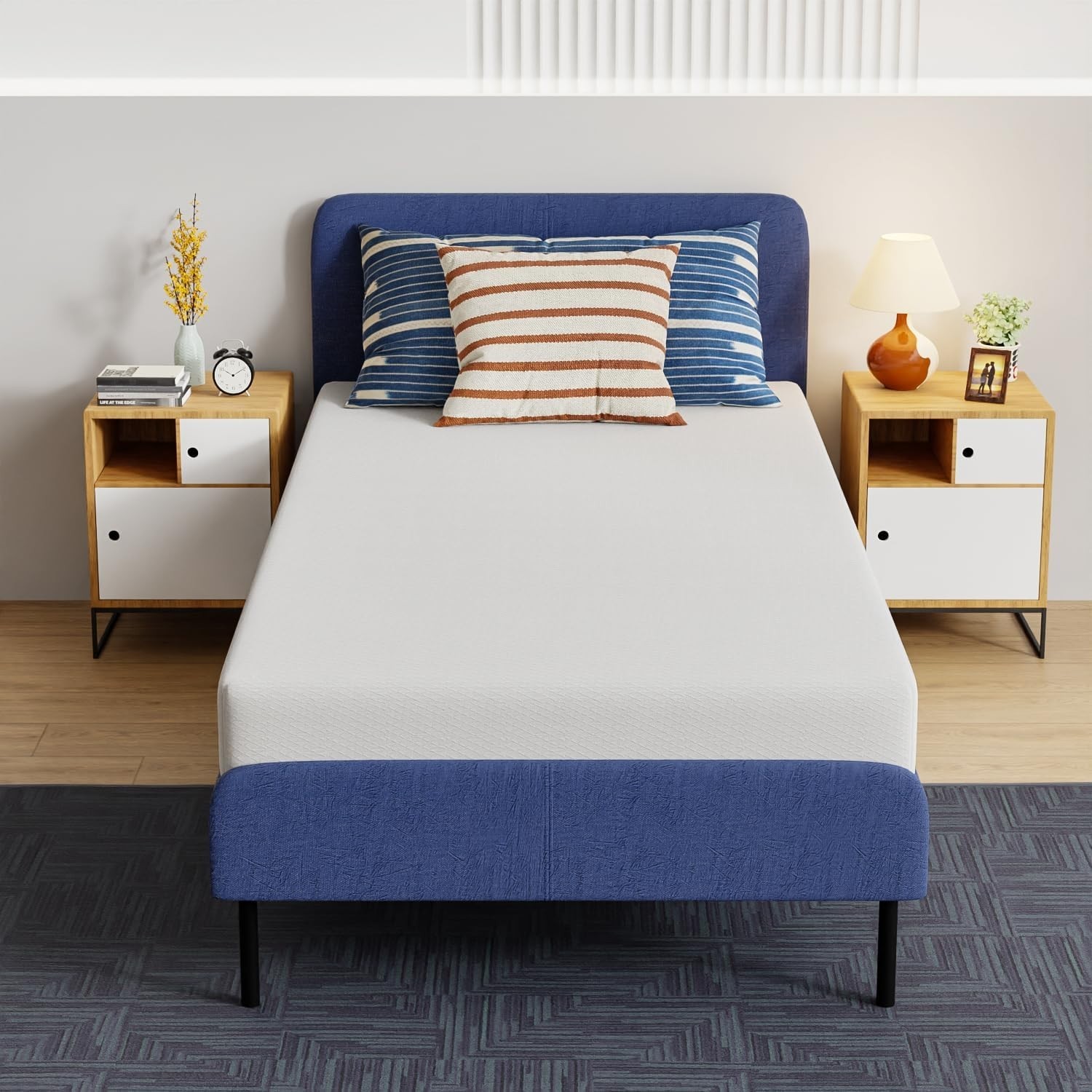 Luxurious 6-Inch Twin XL Gel Memory Foam Mattress – Cool & Comfy Sleep