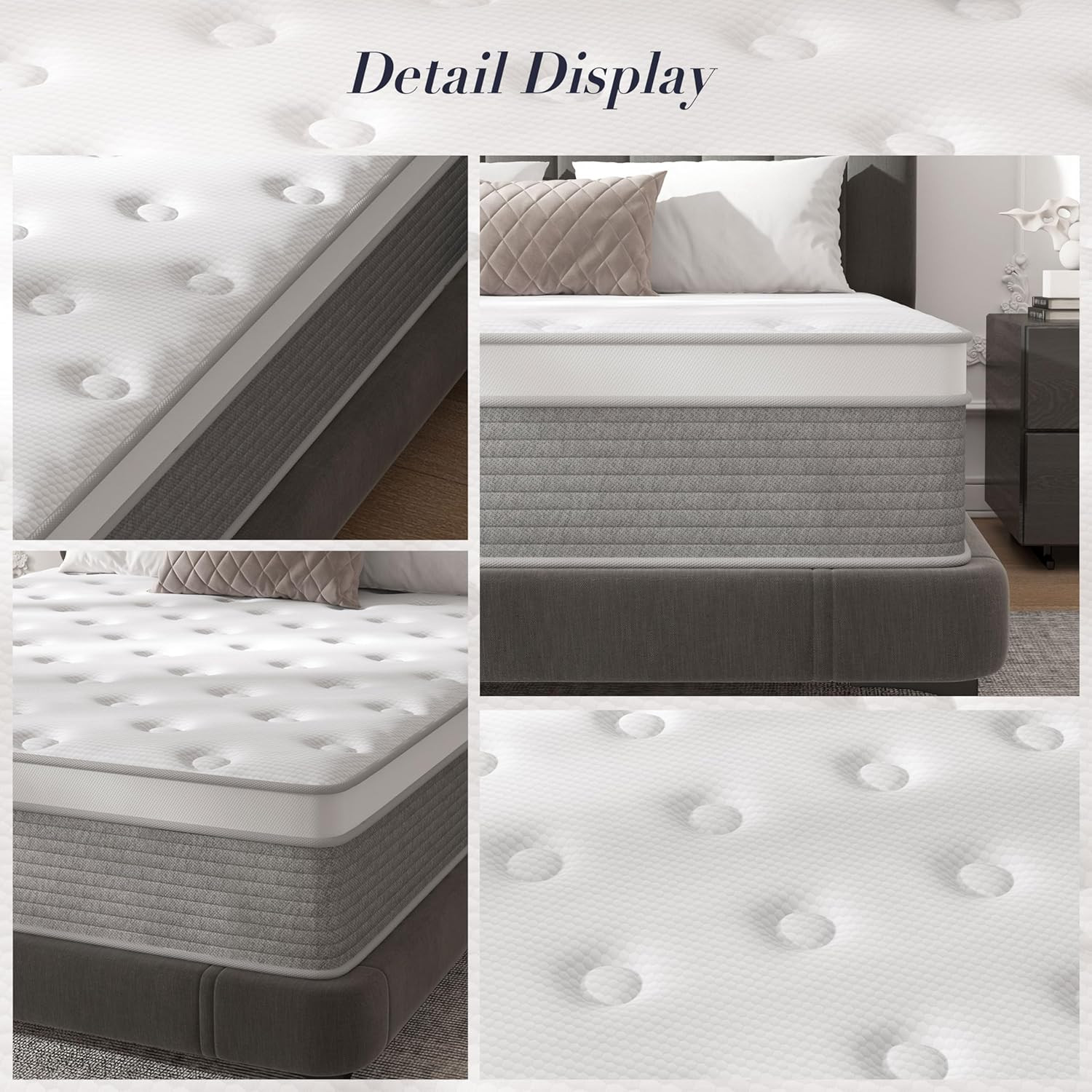 12″ Queen Memory Foam Mattress – Pressure Relief & Motion Isolation Certified