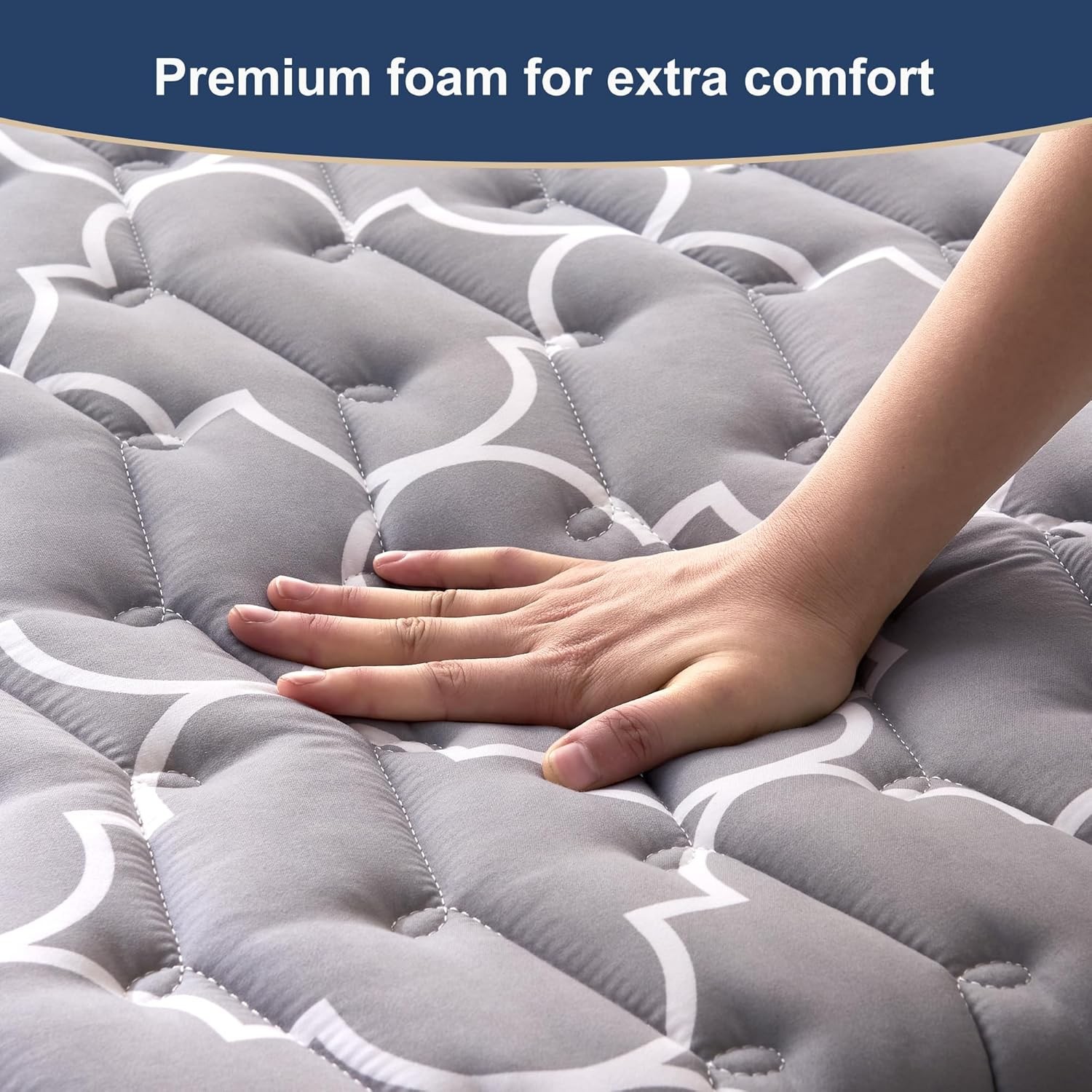 6th nerat Japanese Floor Futon Mattr – Extra-Thi 9-Layer Modern