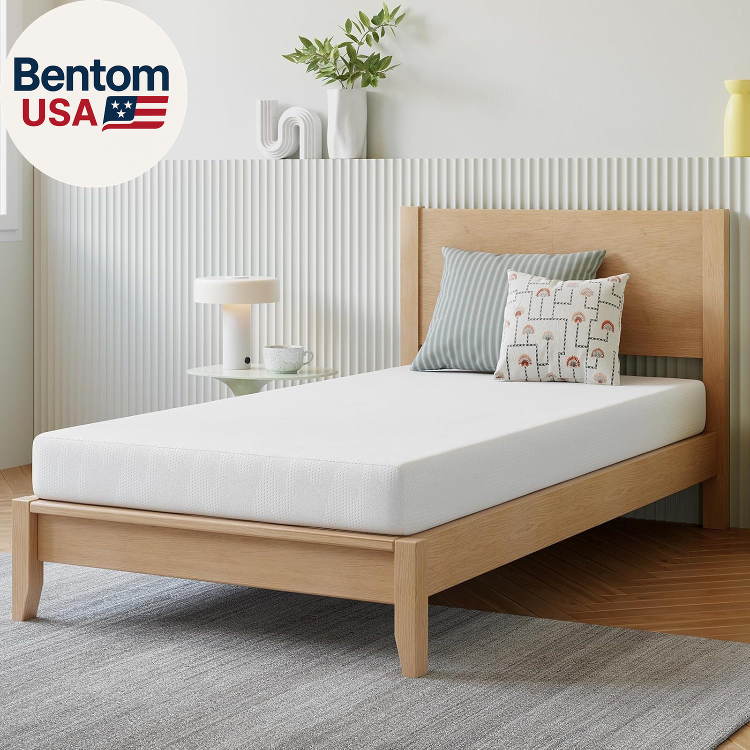 Twin Mattress for Kids, 5 Inch Twin Bed Mattresses in a Box, Gel Memory Foam Mat