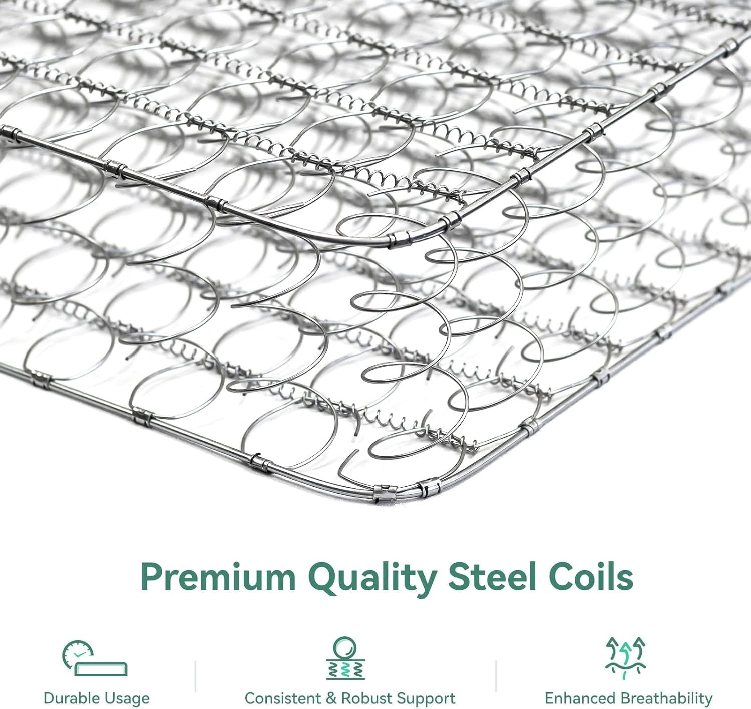 Mattress, Hybrid Mattresses with BioAir Comfort Foam for