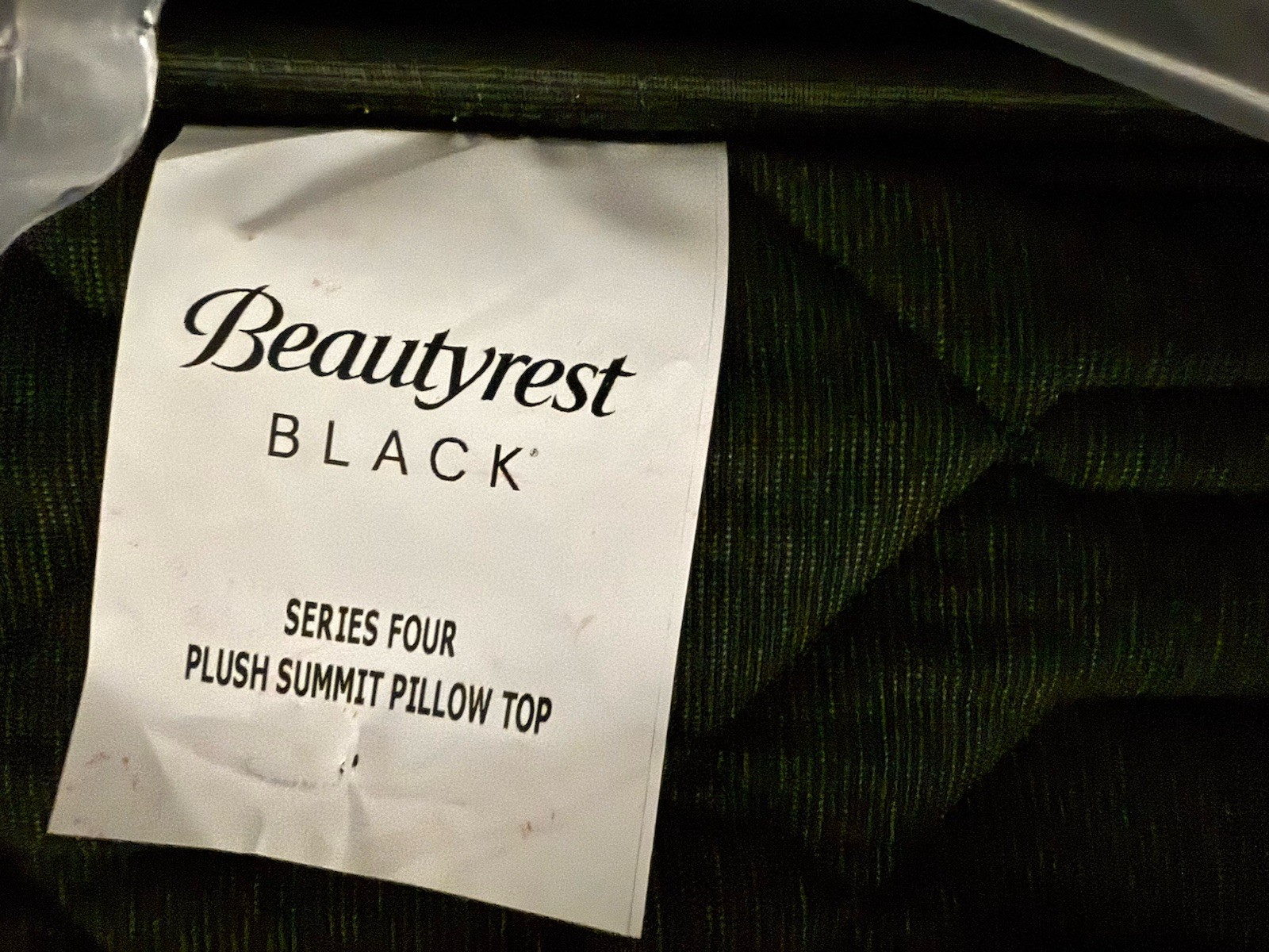 SIMMONS BEAUTYREST BLACK QUEEN SERIES 4 SUMMIT PL PILLOWTOP MATTRESS NEW