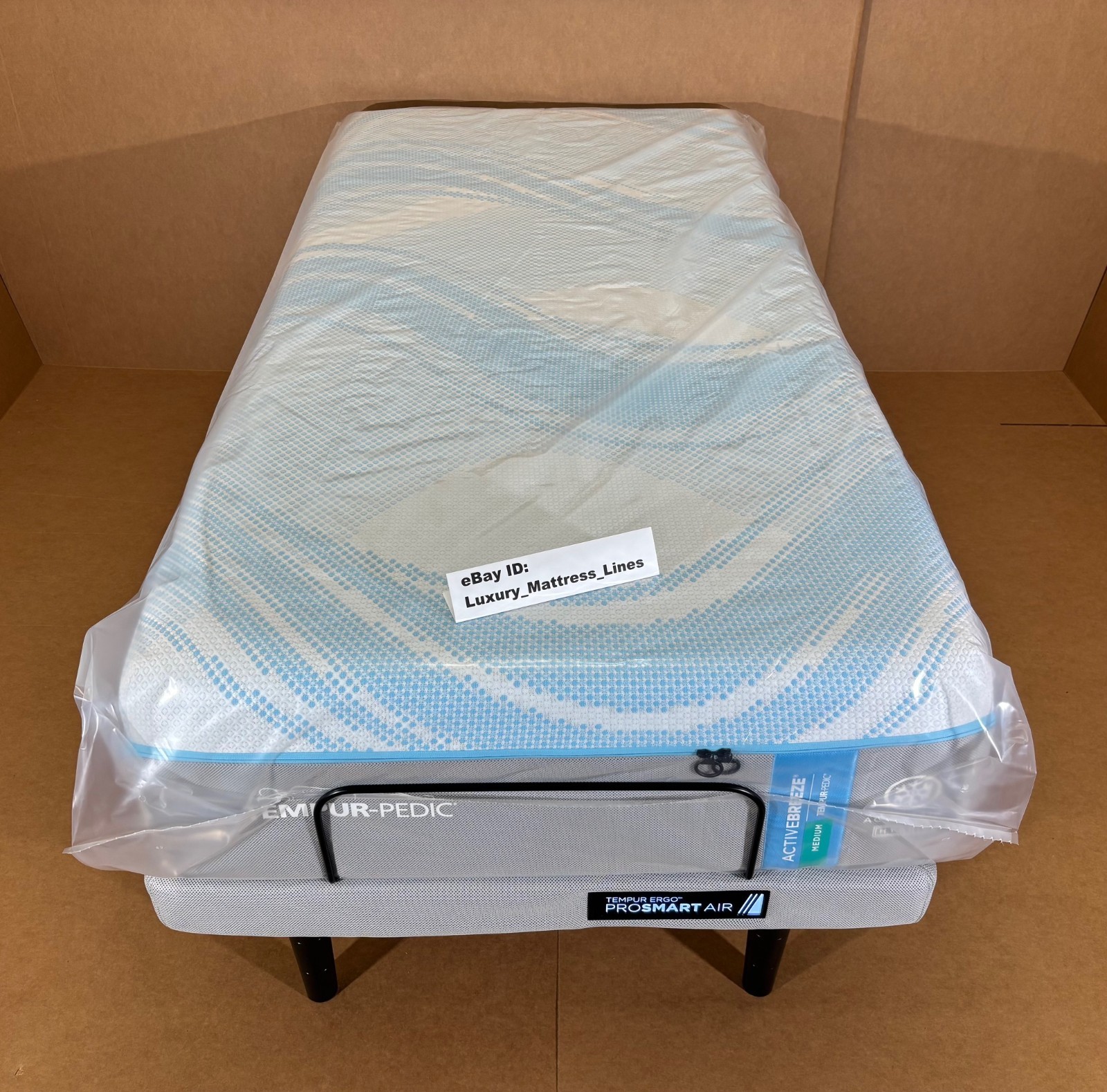 Tempurpedic ActiveBreeze Twin XL Mattress W/Pro Smart Air Adjustable Base NEW!