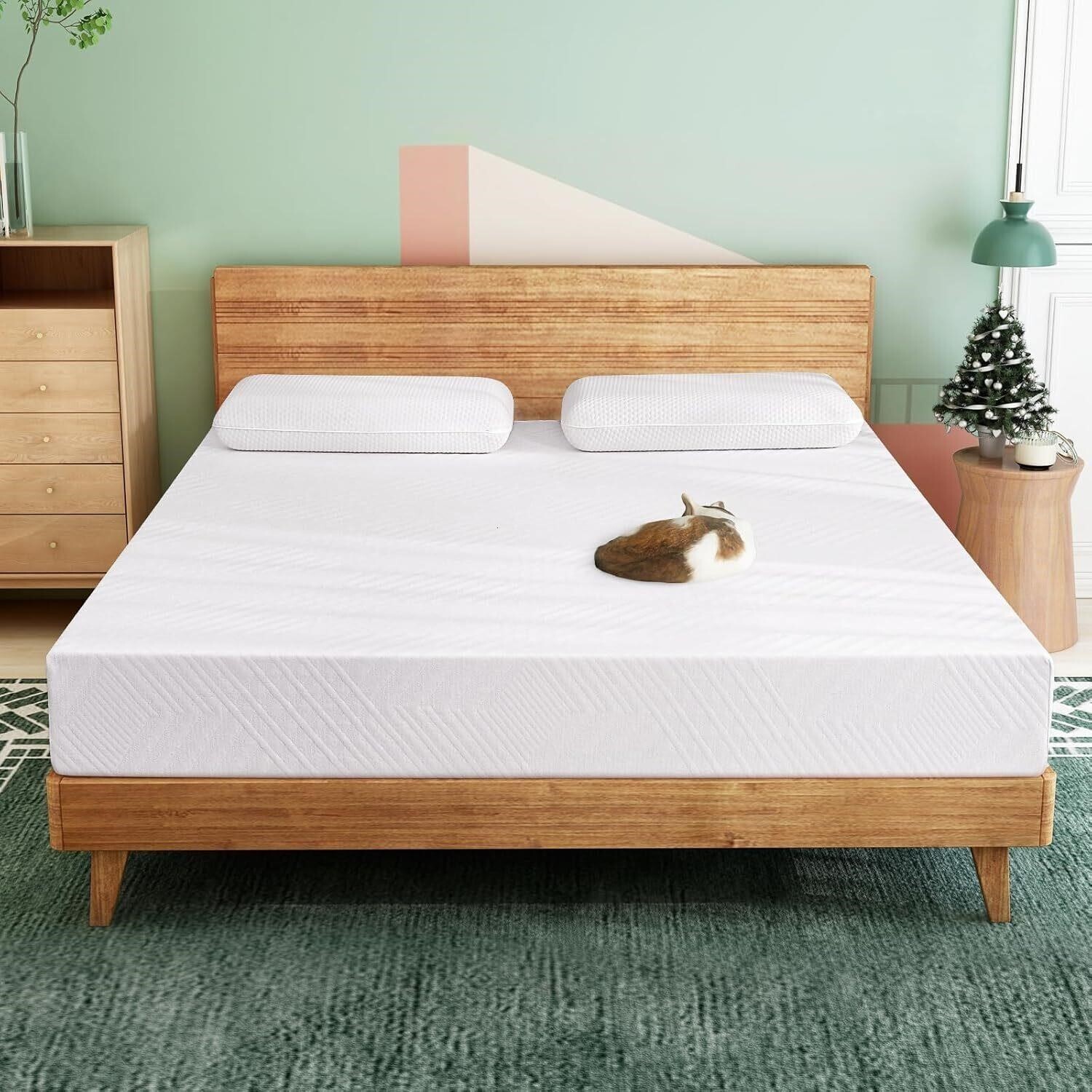 Airdown Twin Mattress, 10 Inch Air-10EGO-T