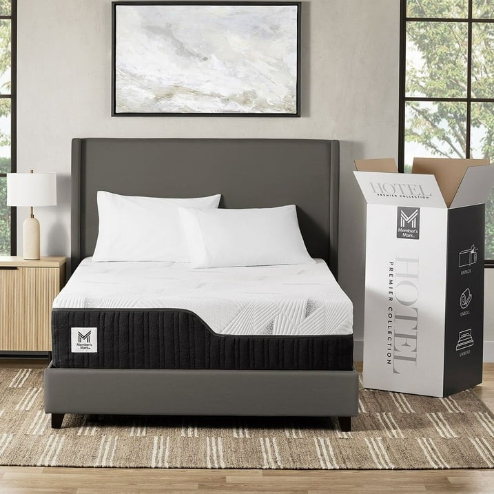 Member’s Mark Hotel Premier 14″ Hybrid Mattress (Available in Medium, Plush, and