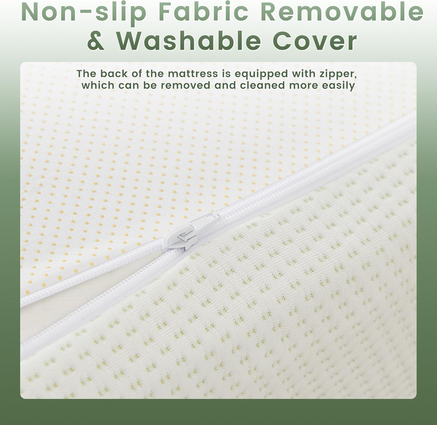Twin Size Mattress, 5“Gel Memory Foam Mattress in a Box, Fiberglass Free, White