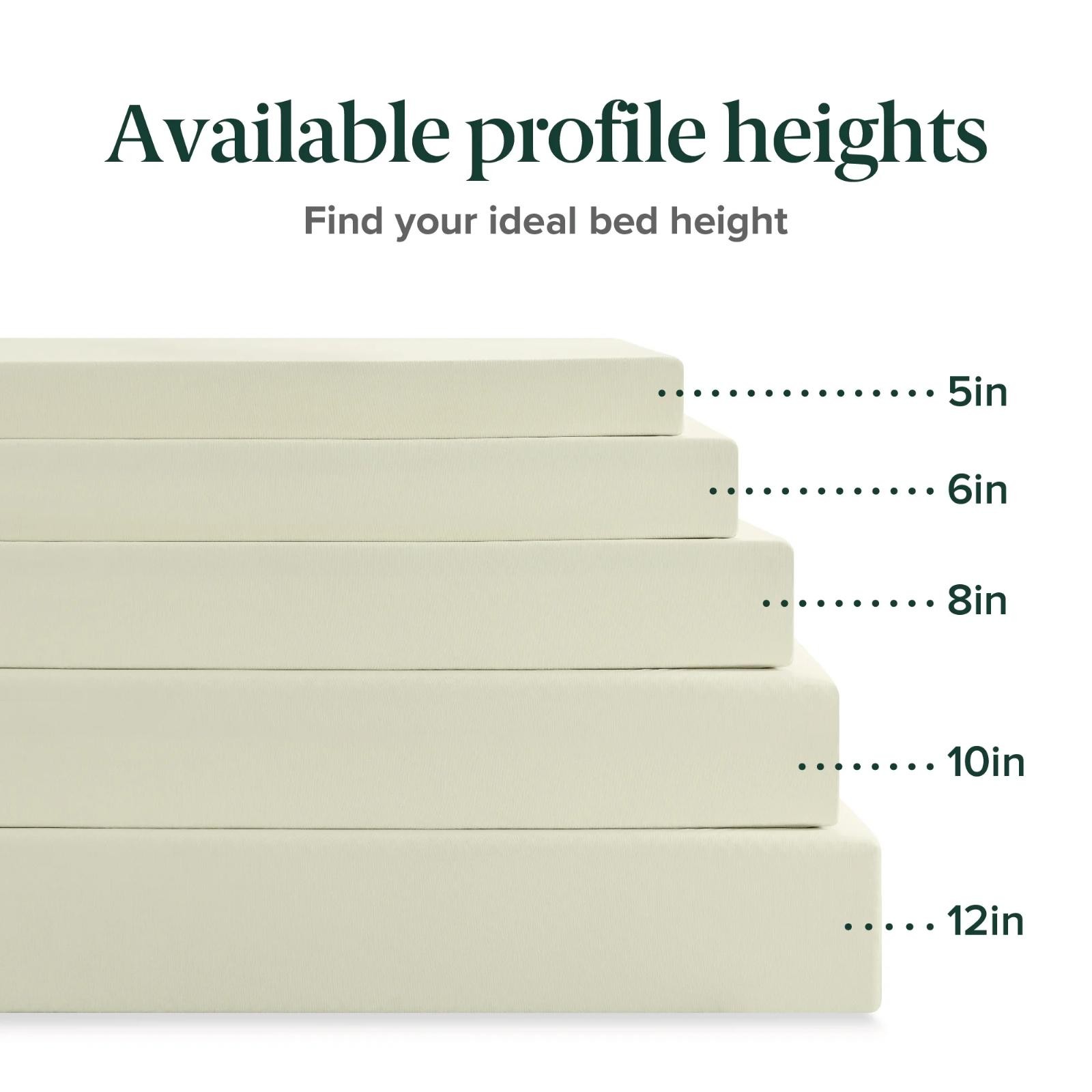 10″ Zinus Cooling Airflow Gel Memory Foam Mattress In A Box Bedding King Size