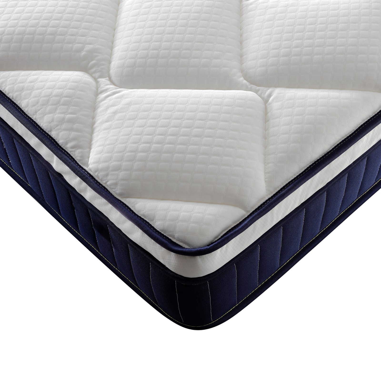 10 Inch Queen Plush Memory Foam Pocket Spring Hybrid Mattress With Certipur