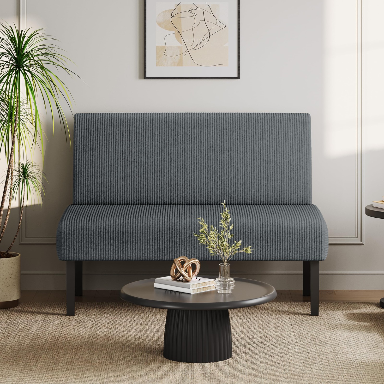Yaheetech Small 39 inches (W) x 24 (D) x 33.5 (H), Dark Gray