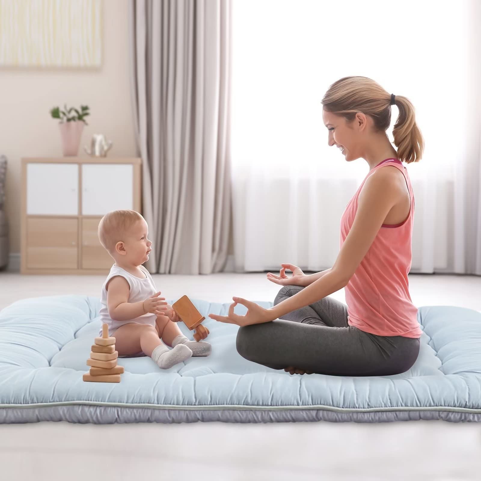 Floor Mattress Thicken Sleeping Mattress for Floor Futon Mattress for Adults …