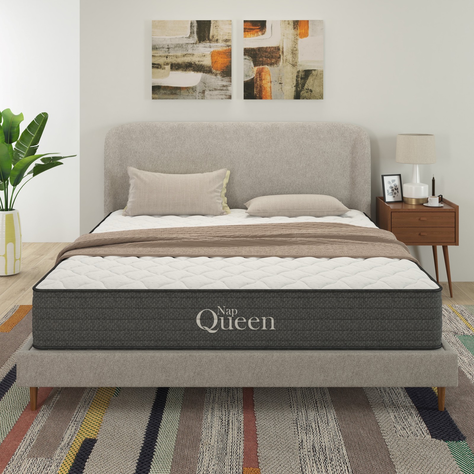Hybrid Mattresses Memory Foam Gel Infused Twin/Full/Queen