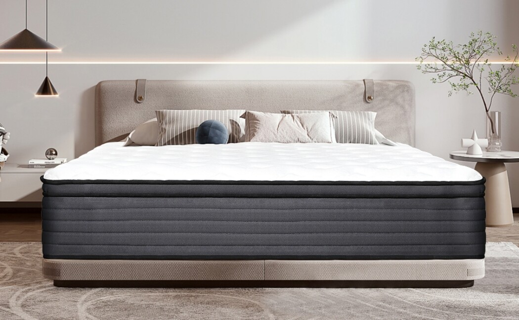 12/14 in Mattress Twin Full Queen King Size Memory Foam Hybrid Spring Mattresses