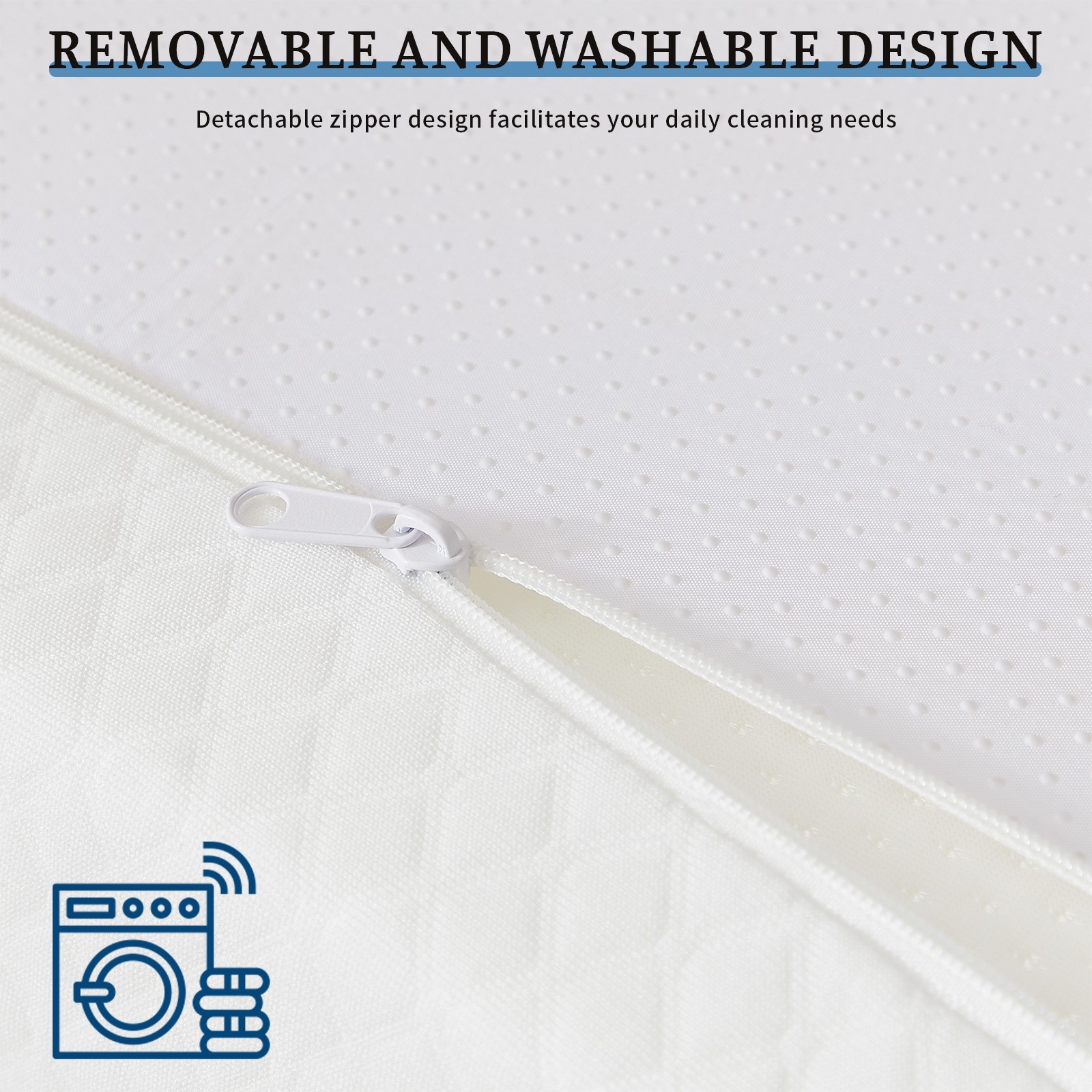 5″ 6″ Twin Txl Full Queen Memory Foam Mattress with Removable & Washable Cover