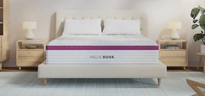 Helix Dusk California King Mattress | Sanitized & Recompacted | Free Delivery