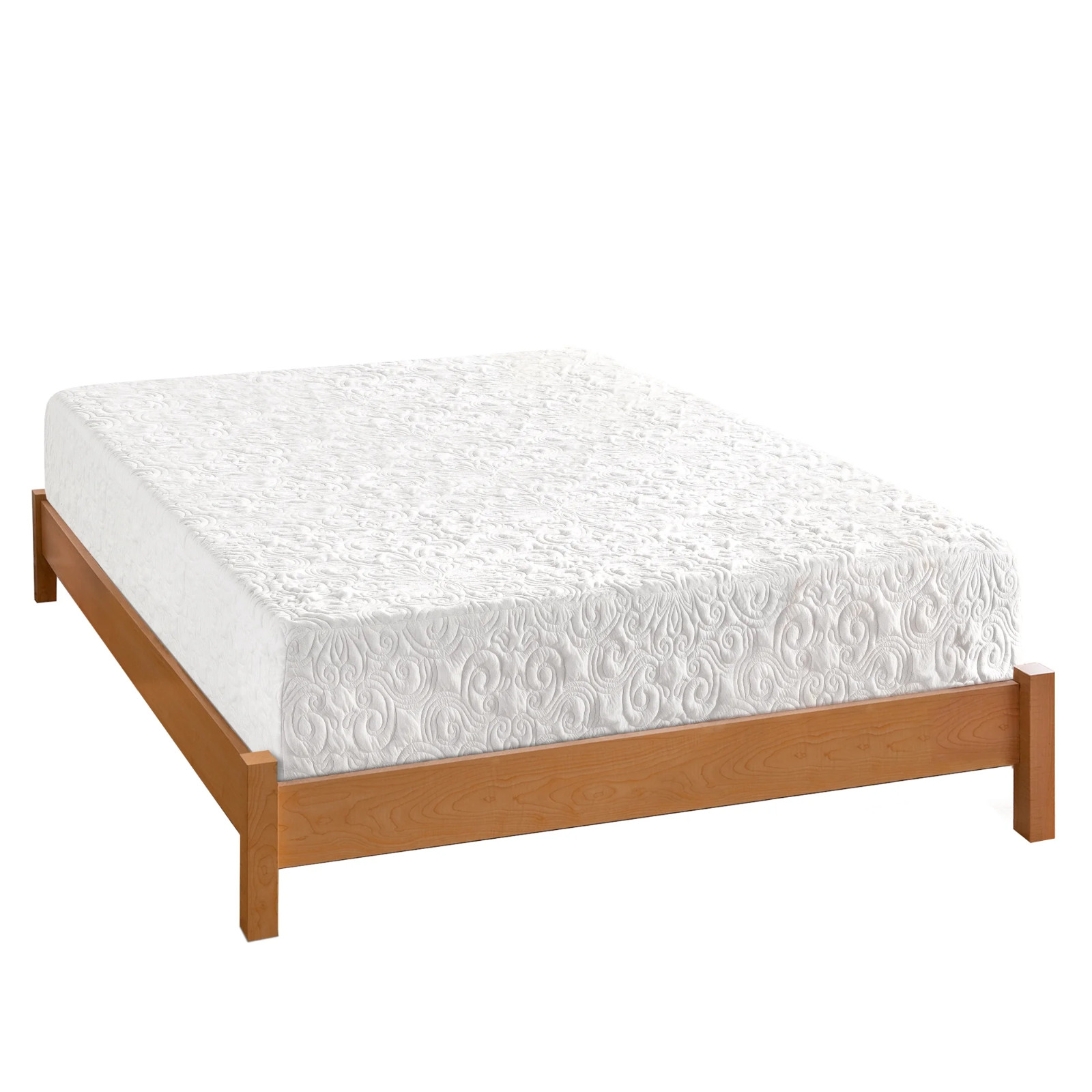 Zinus Spa Sensations Serenity 10″ King Medium Tight Top Memory Foam Mattress 47C