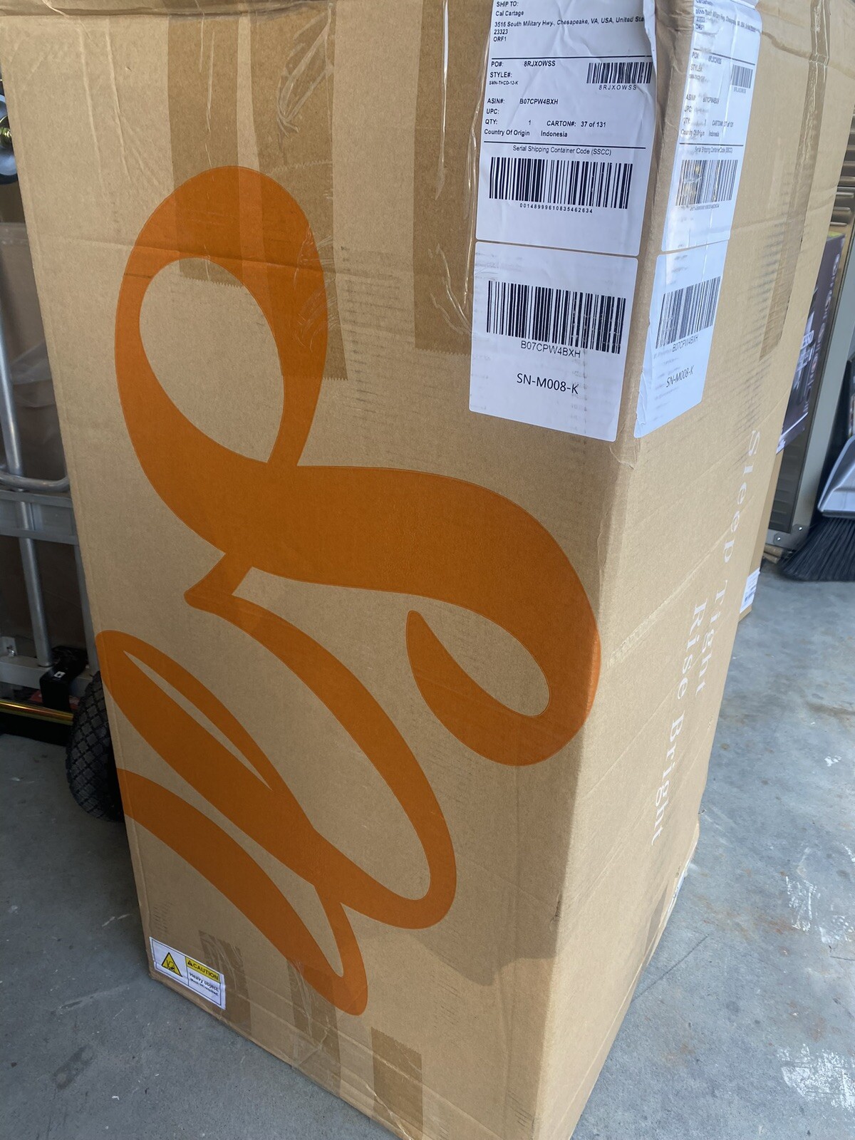 Sweetnight King Mattress 12 In. Plush Pillow top Hybrid Brand New